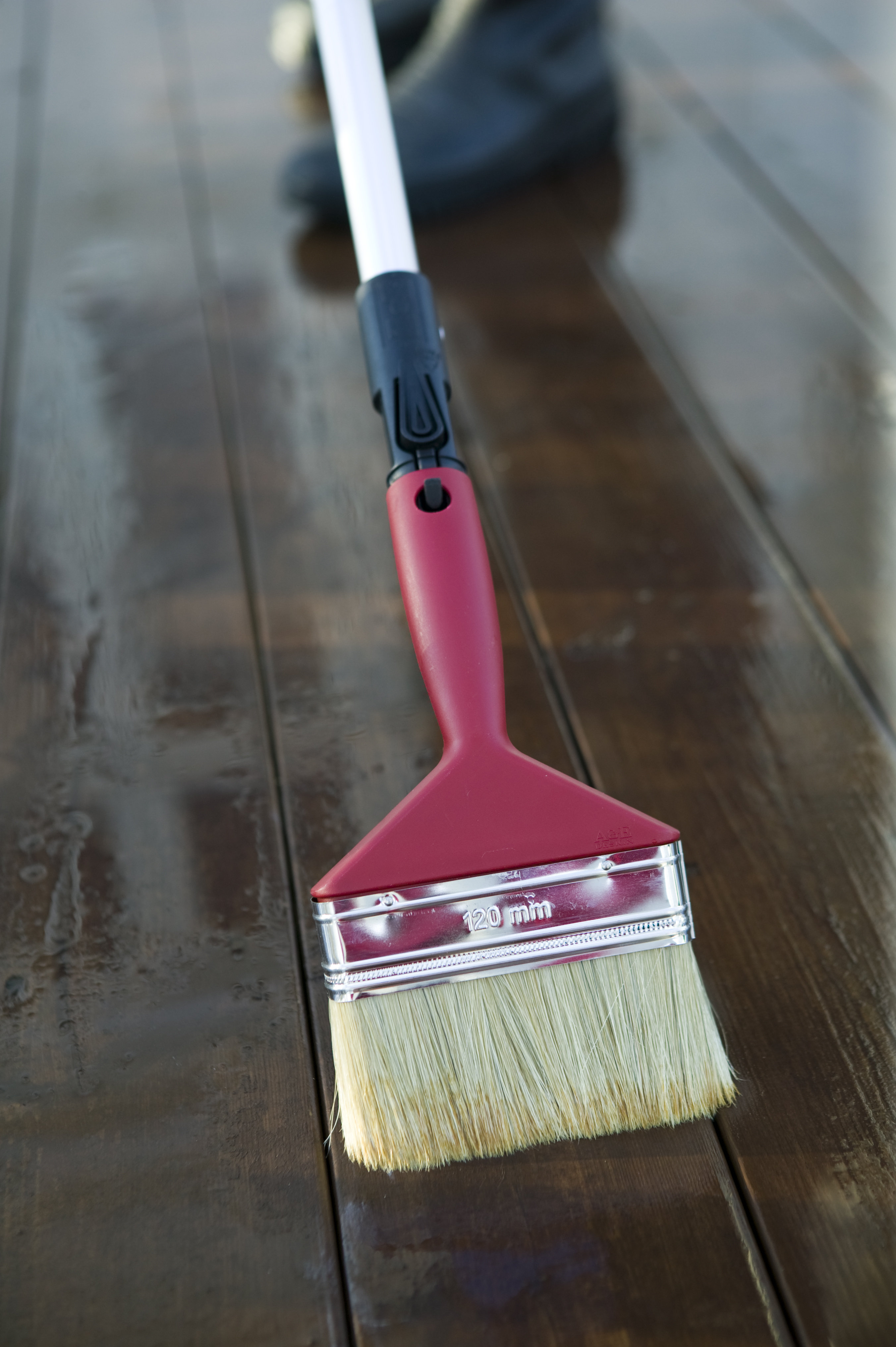 Sett verktøyet på forlengerskaft.