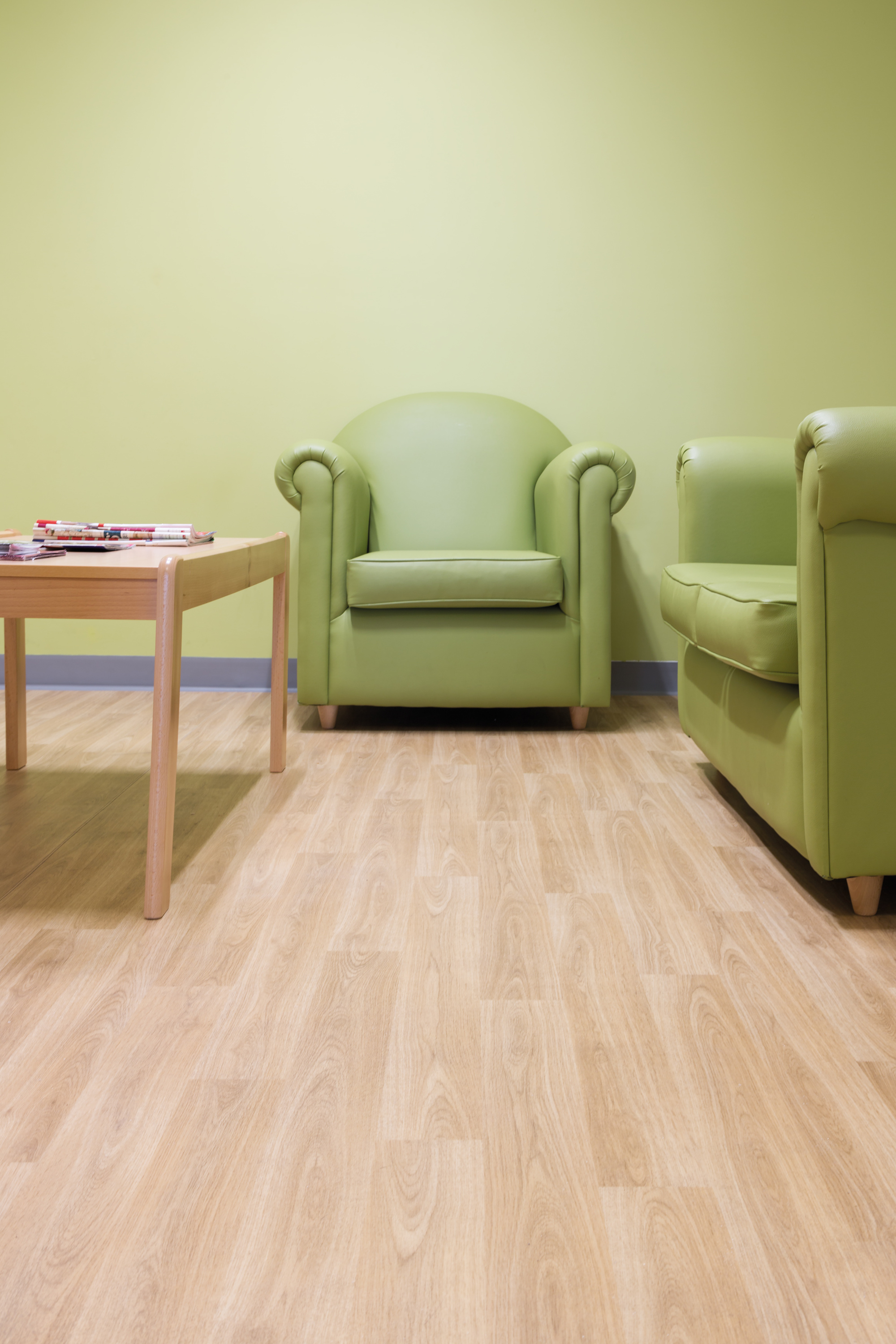 Klare farger og nyanser gir rommet dybde, og gjør det lettere å orientere seg.