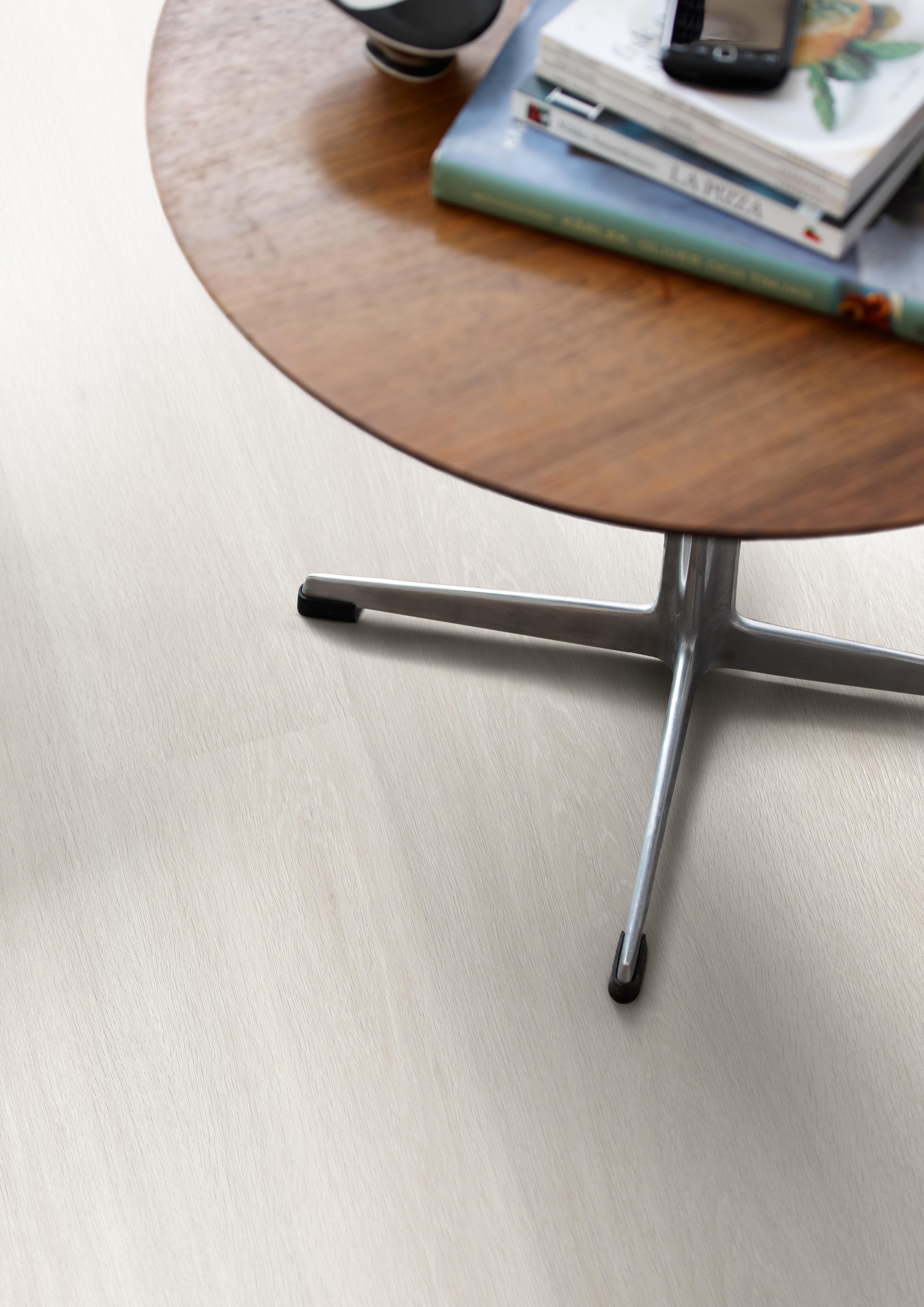 Stilrent lyst laminatgulv