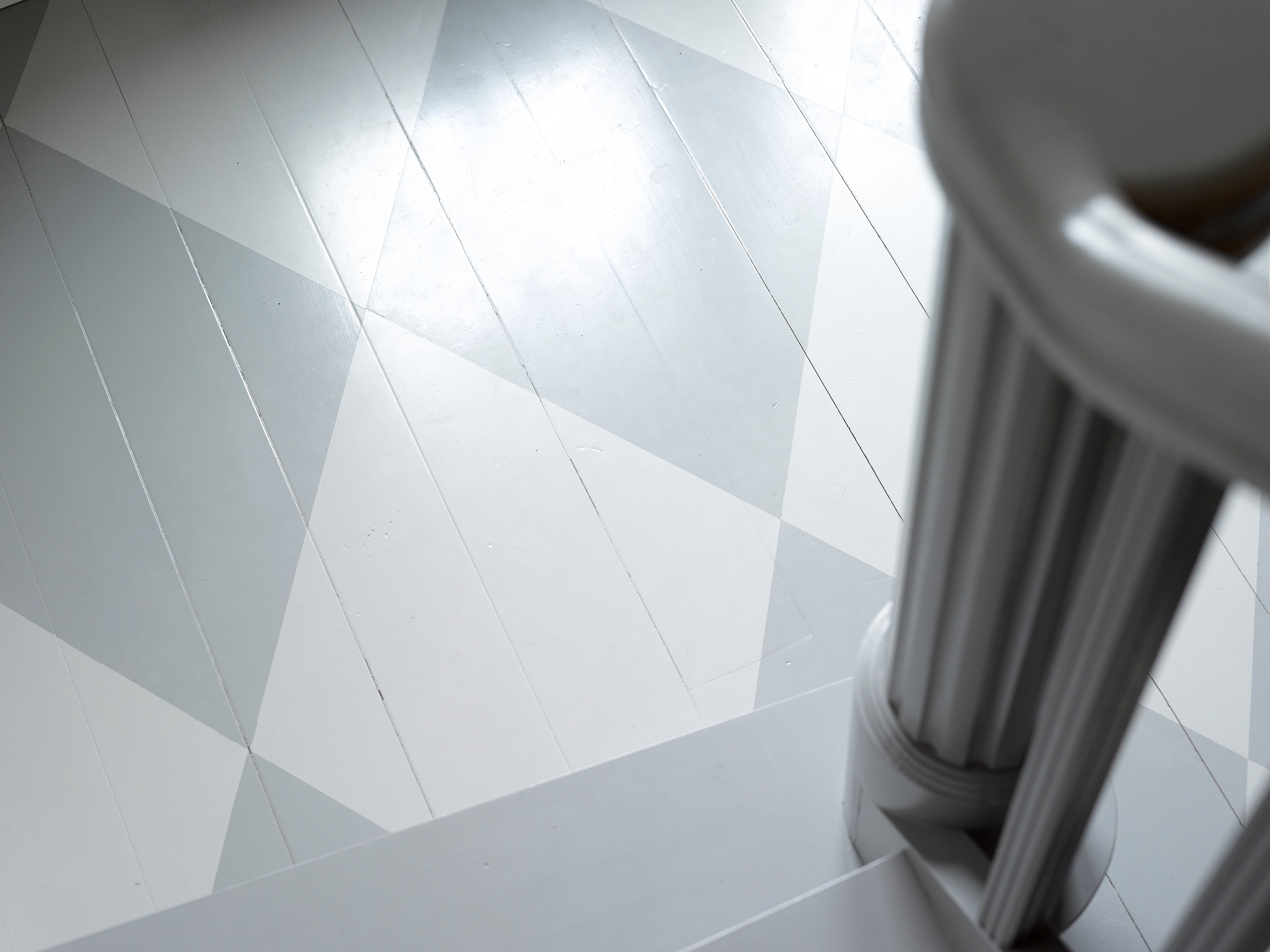 Harlequin-ruter strekker rommet på en annen måte enn sjakkruter.