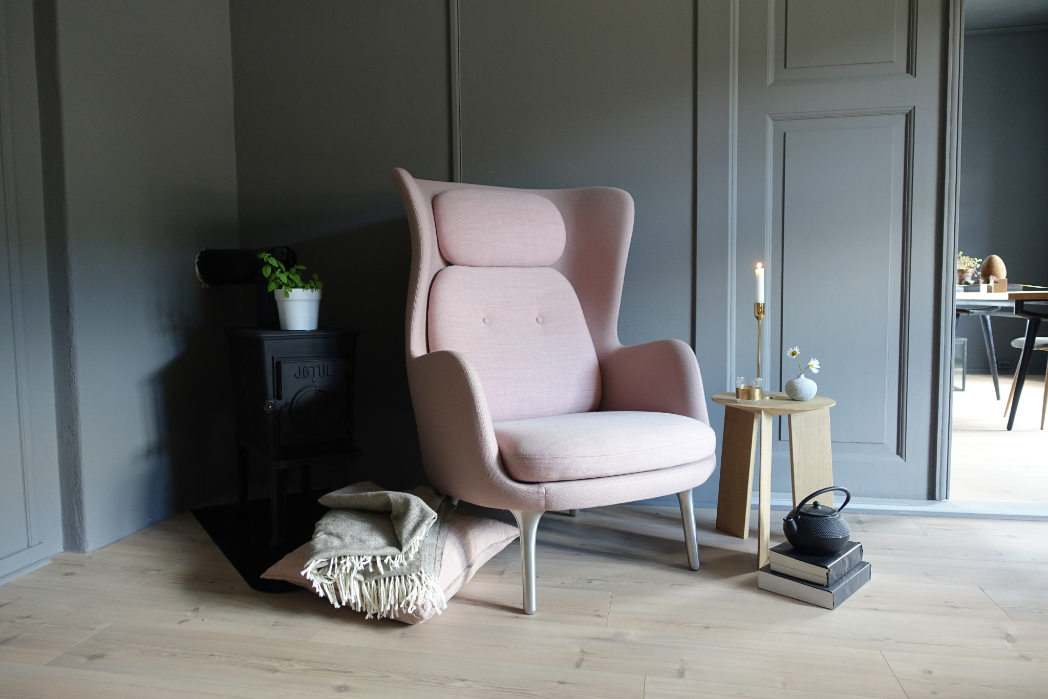 Dempede, rolige farger