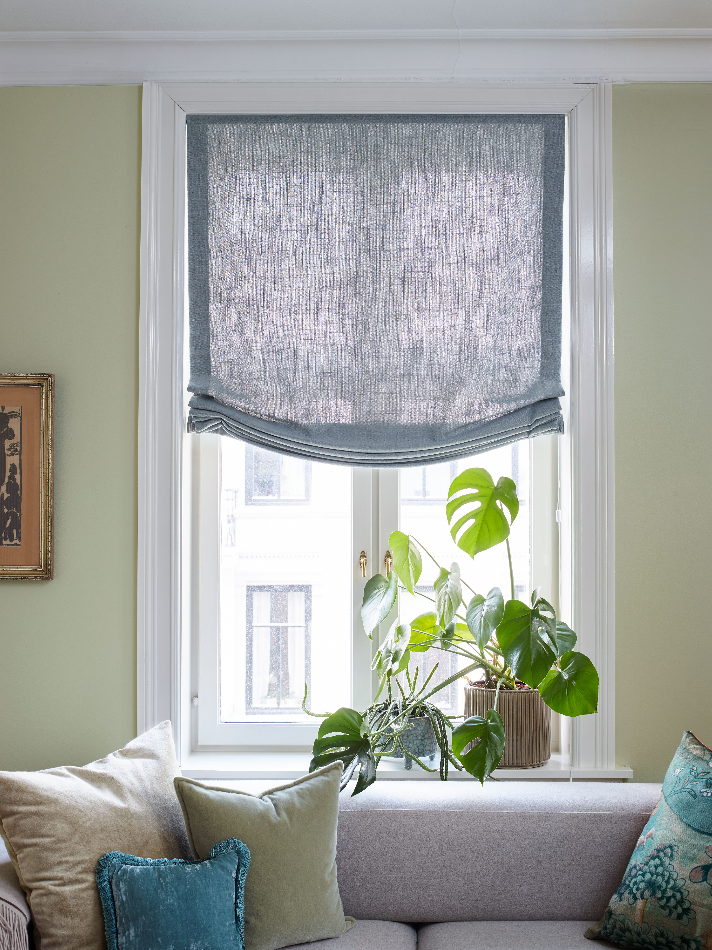 Liftgardin inni vindusnisjen