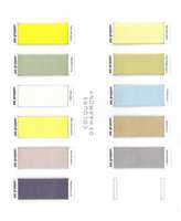 <b>PEJ:</b> I den danske Pej-gruppens fargevarsel for vår/sommer 2019 er lilla og gult viktige farger i paletten Harmony. (Illustrasjon: Pej)