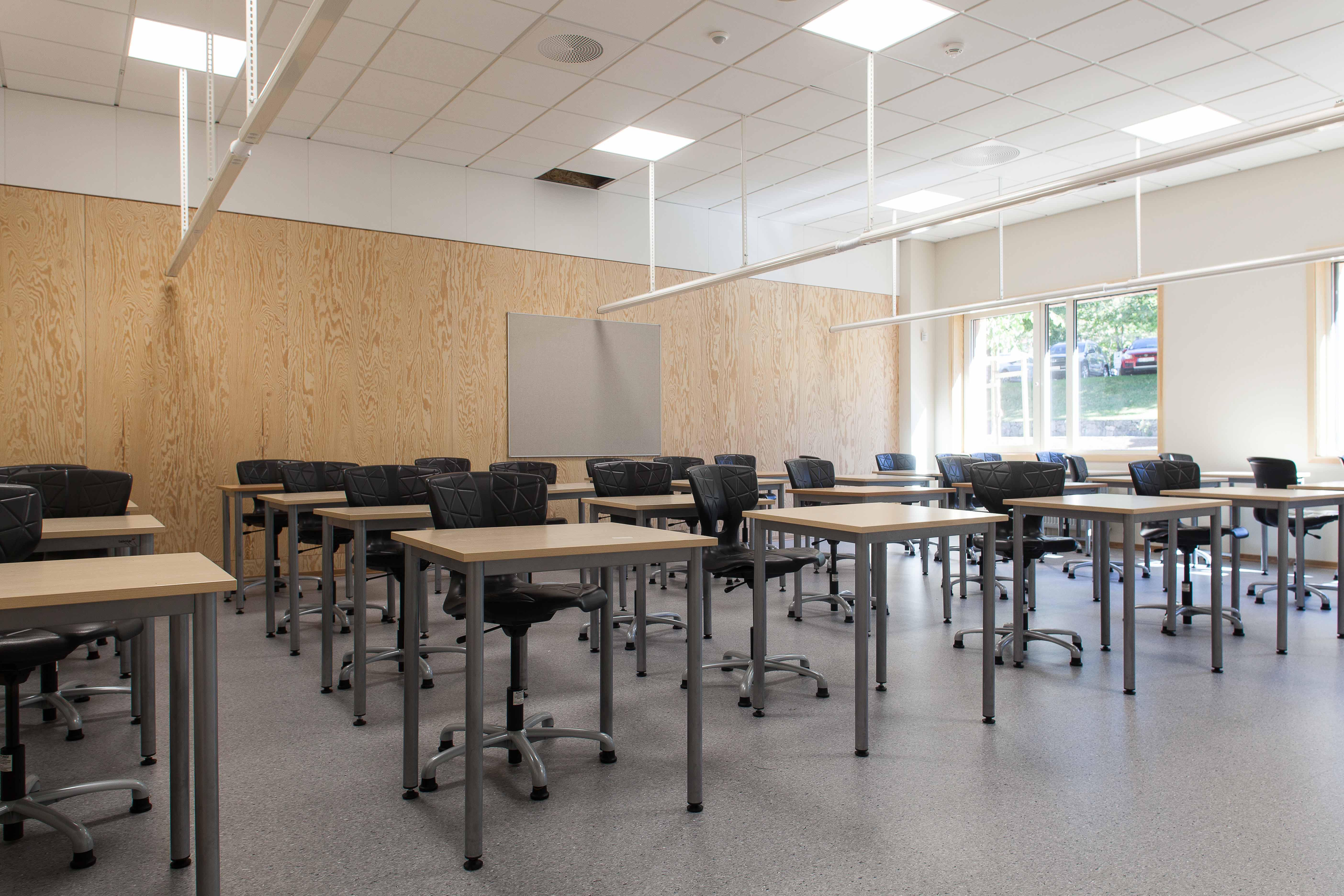 Lillehammer vgs sør klasserom