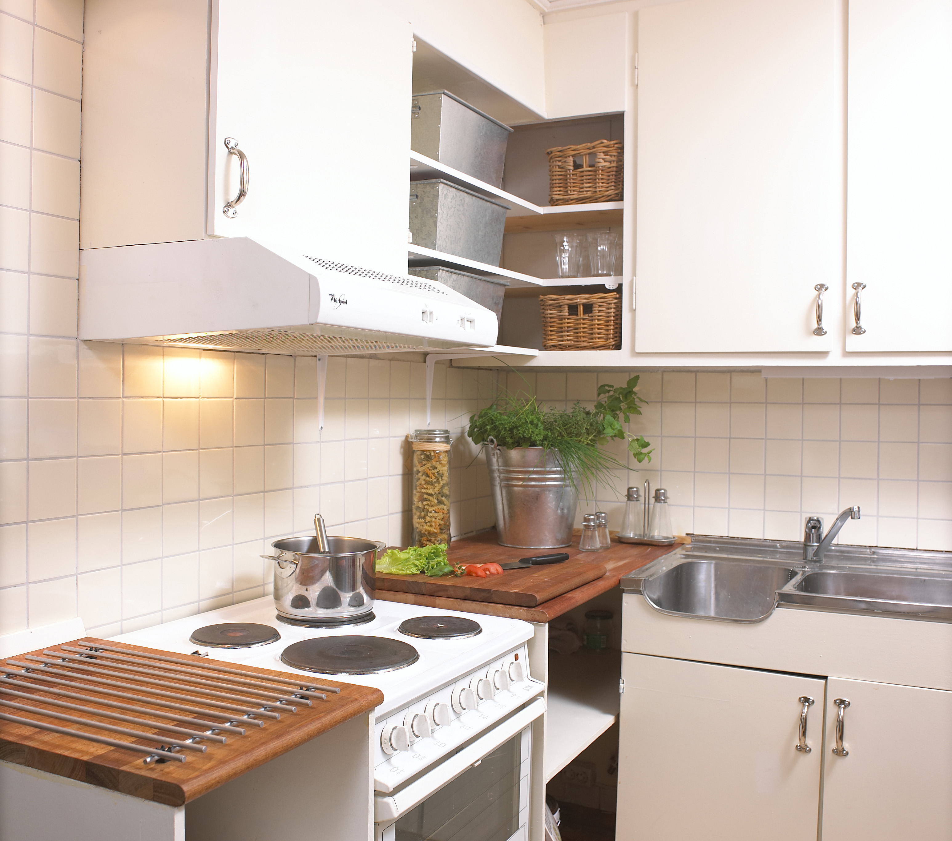 Slik malte vi kjøkkeninnredningen