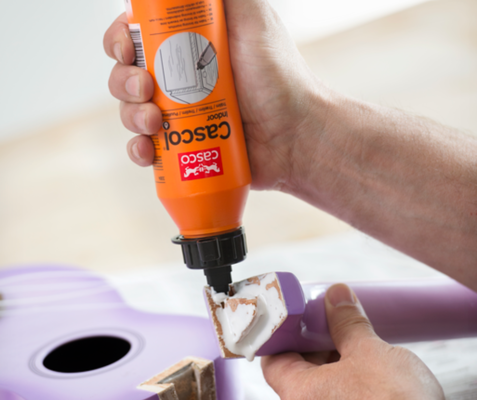 Med lim blir bærekraftig gjenbruk lett 