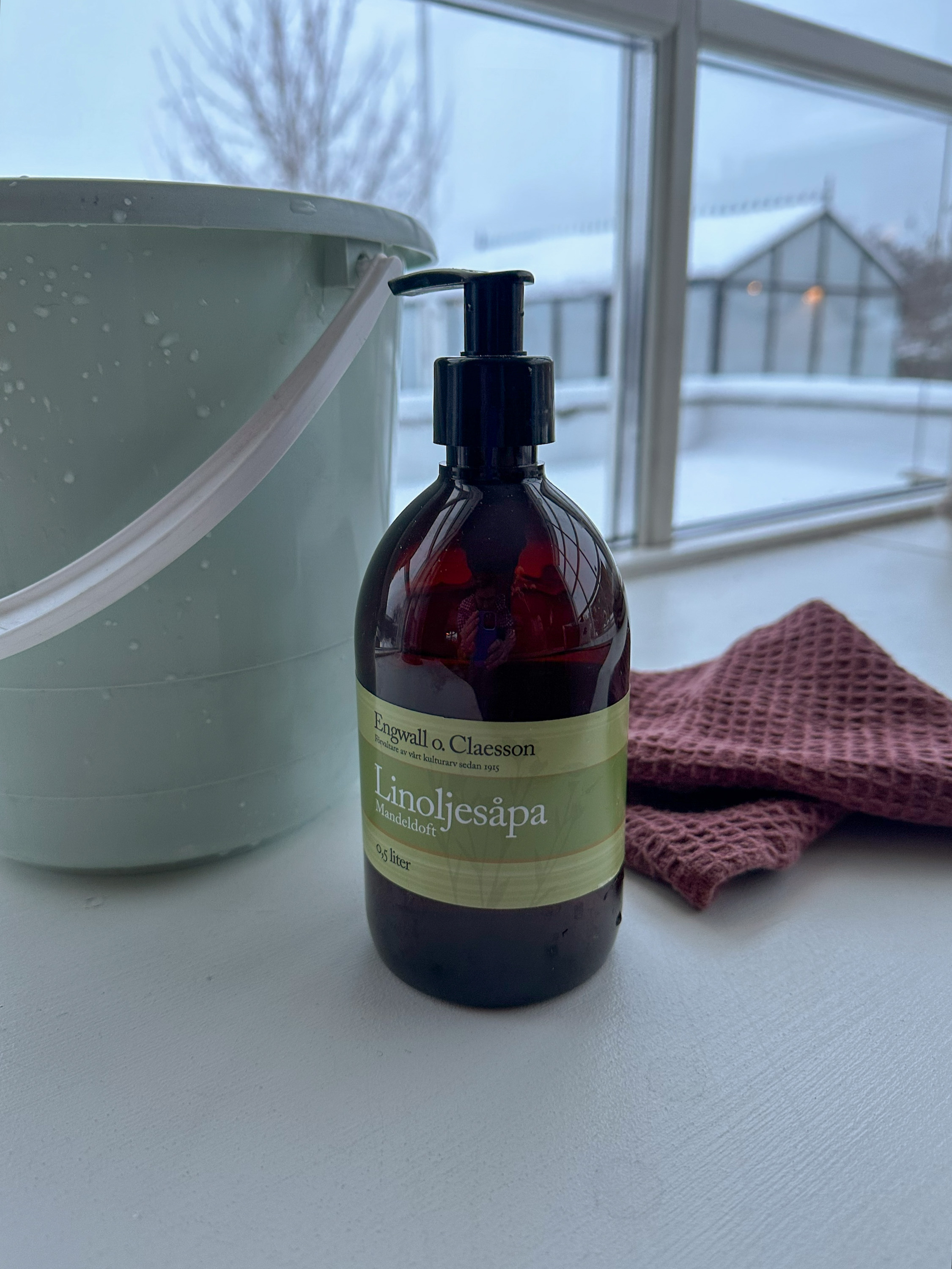 Linoljesåpe, vask