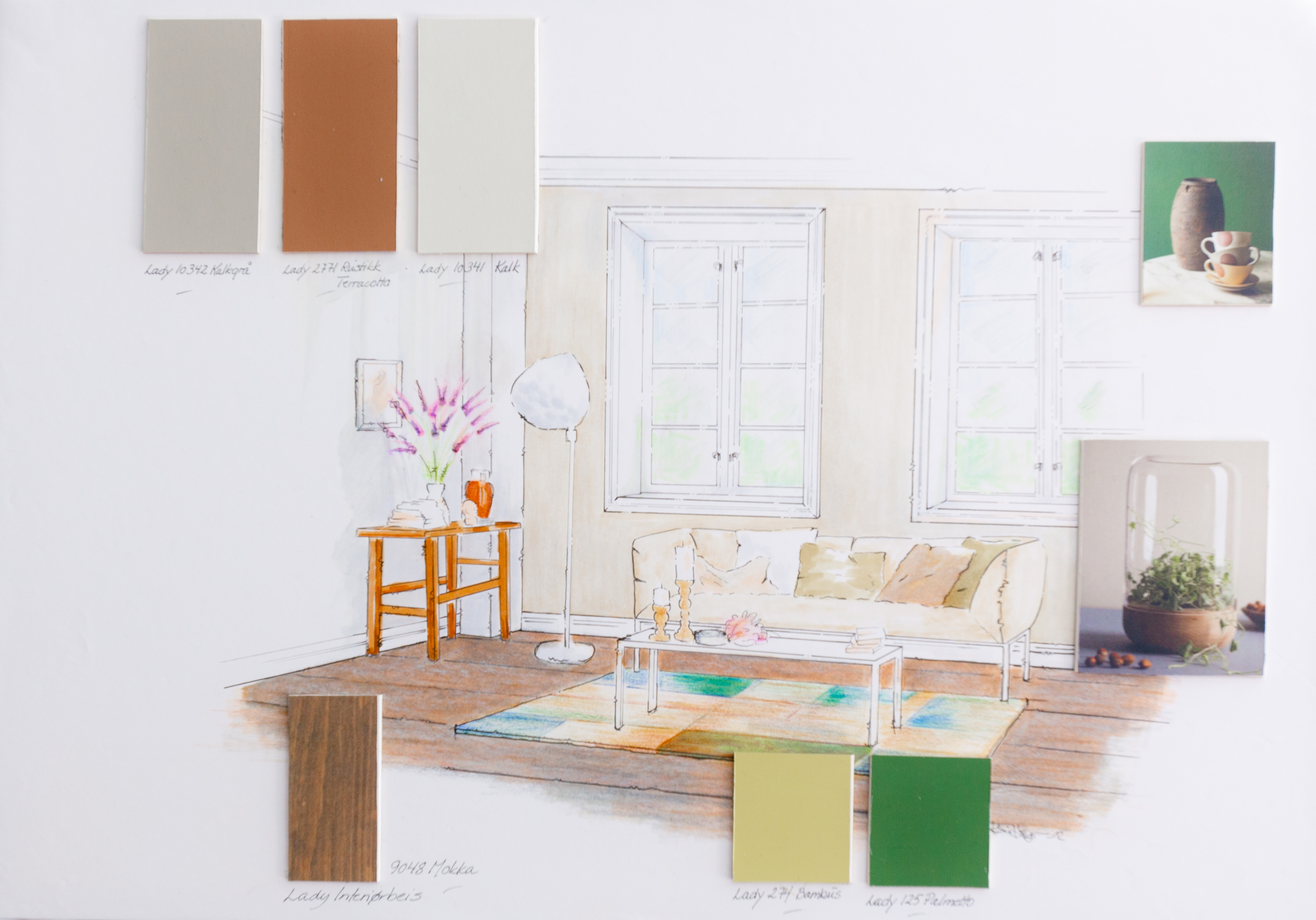 Palett 2: Easy living, lunt, elegant og ærlig - Lisbeth Larsen, trendinformatør og fargesjef hos Jotun