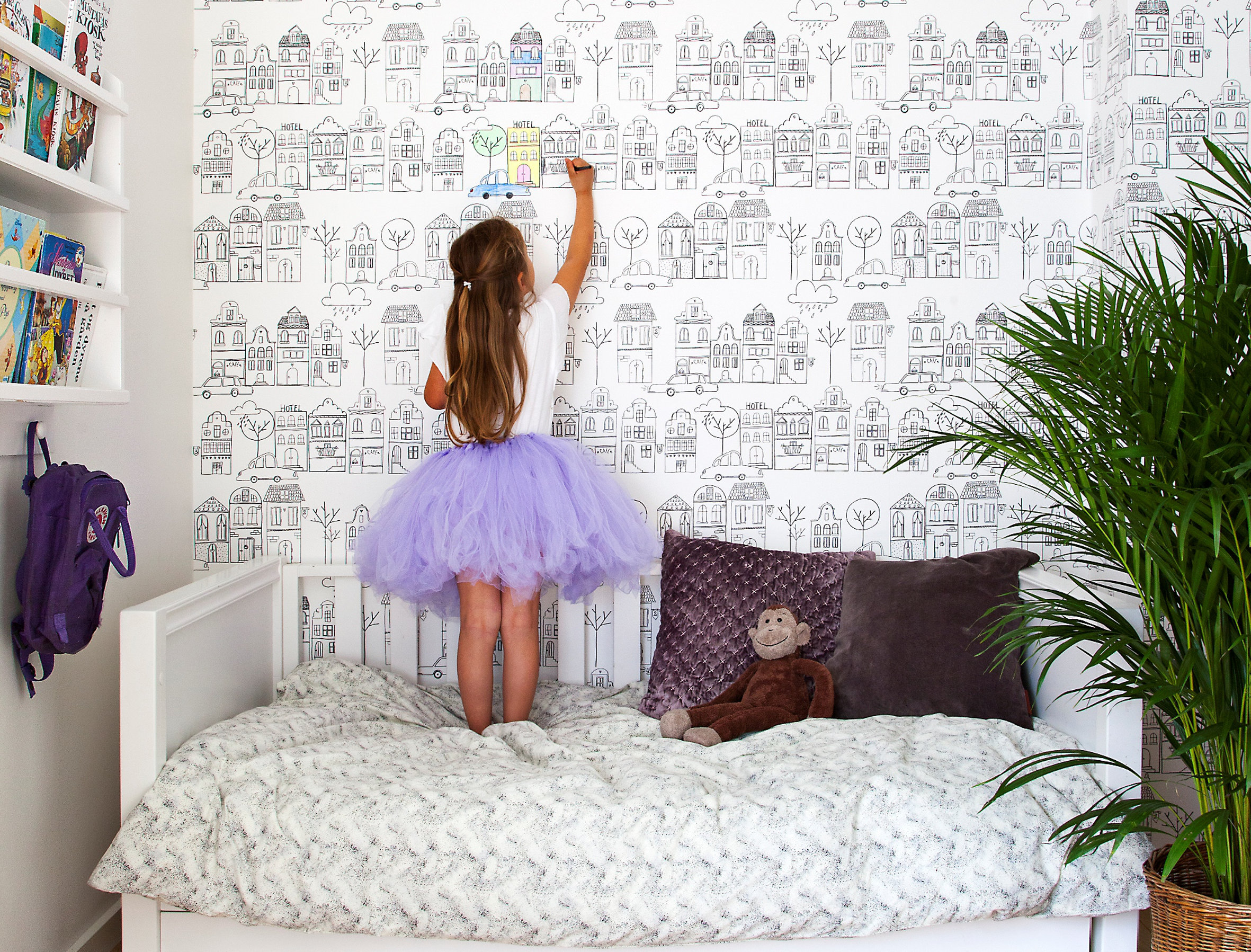 La barnas rom matche huset