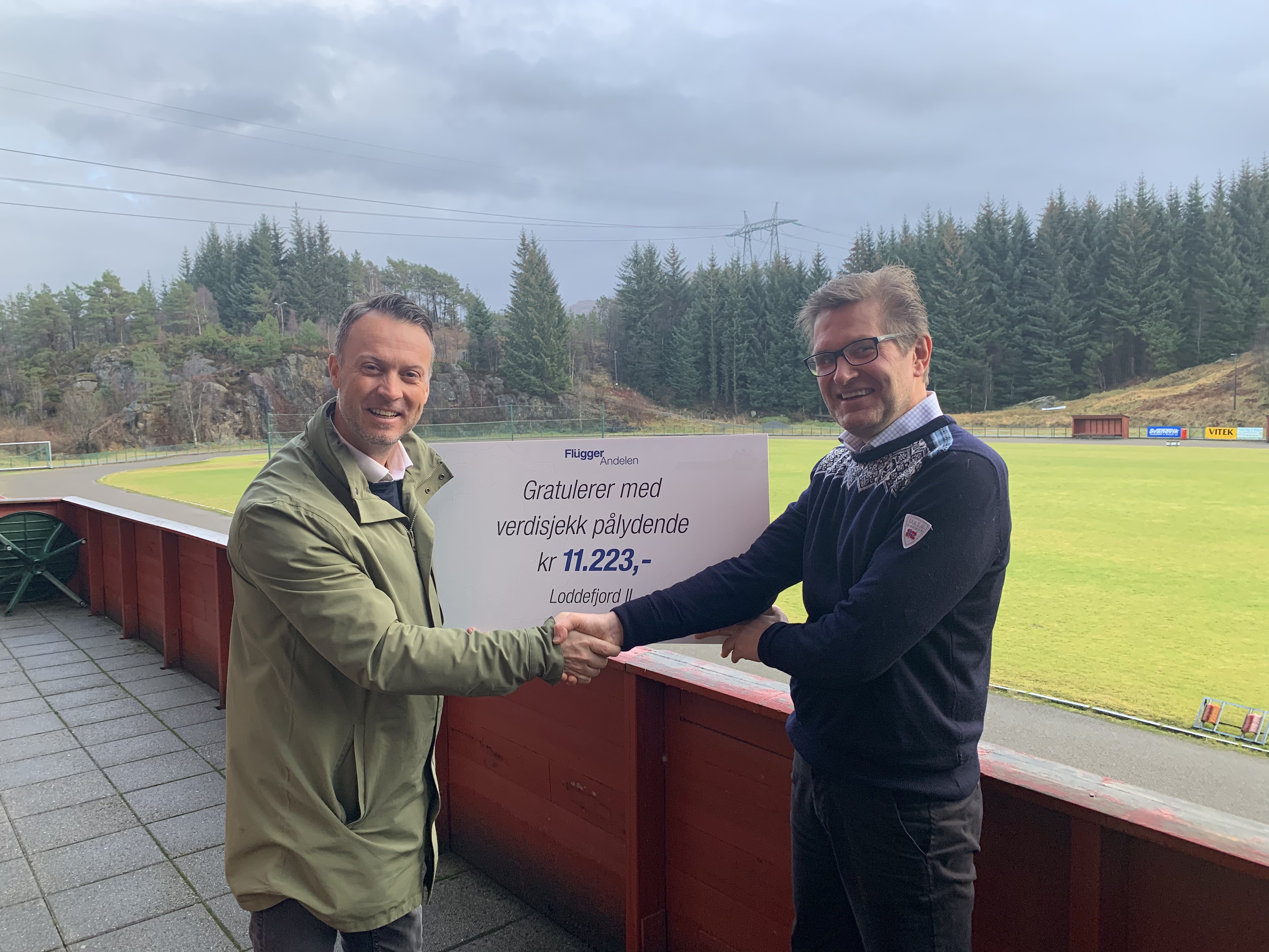 Flügger Andelen til Loddefjord IL