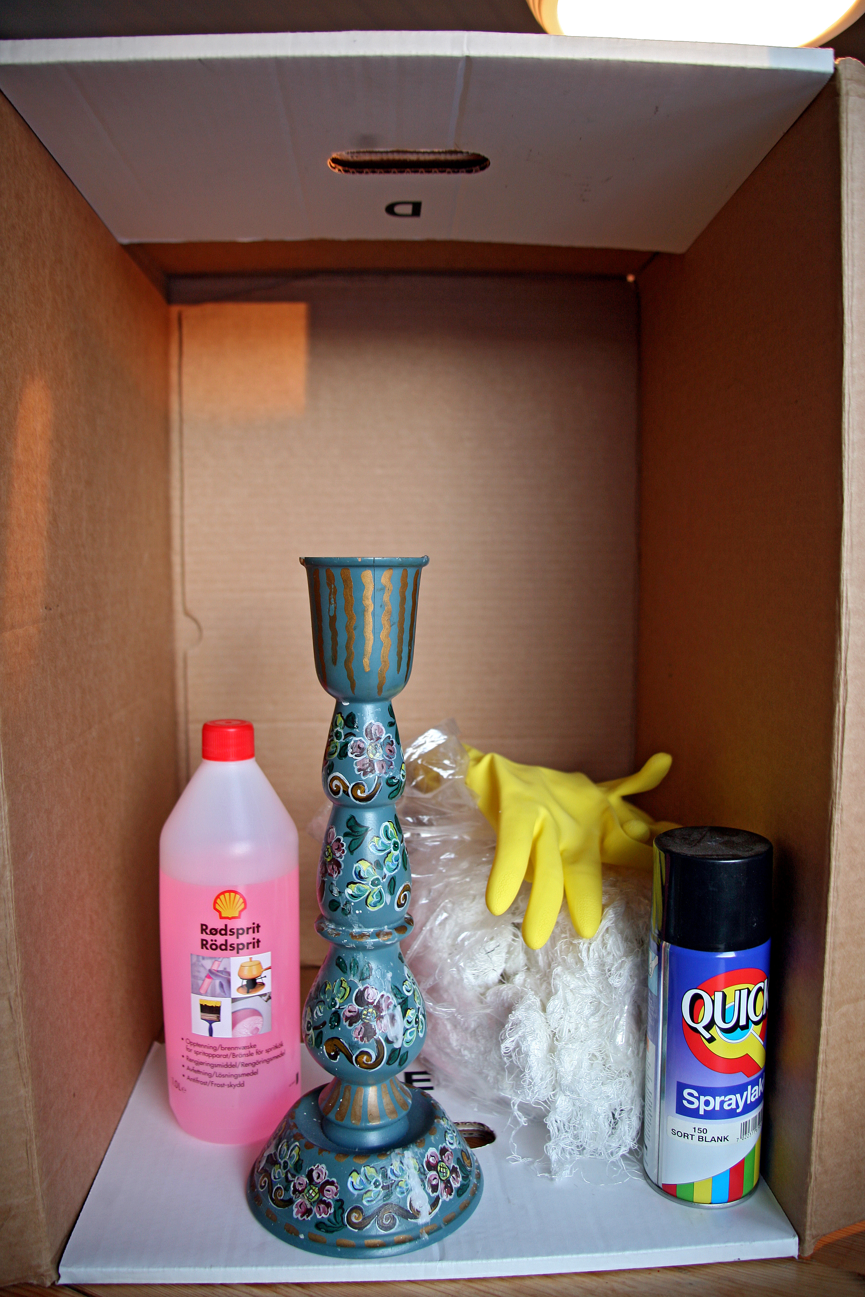 Fra traus til trendy med spraylakk