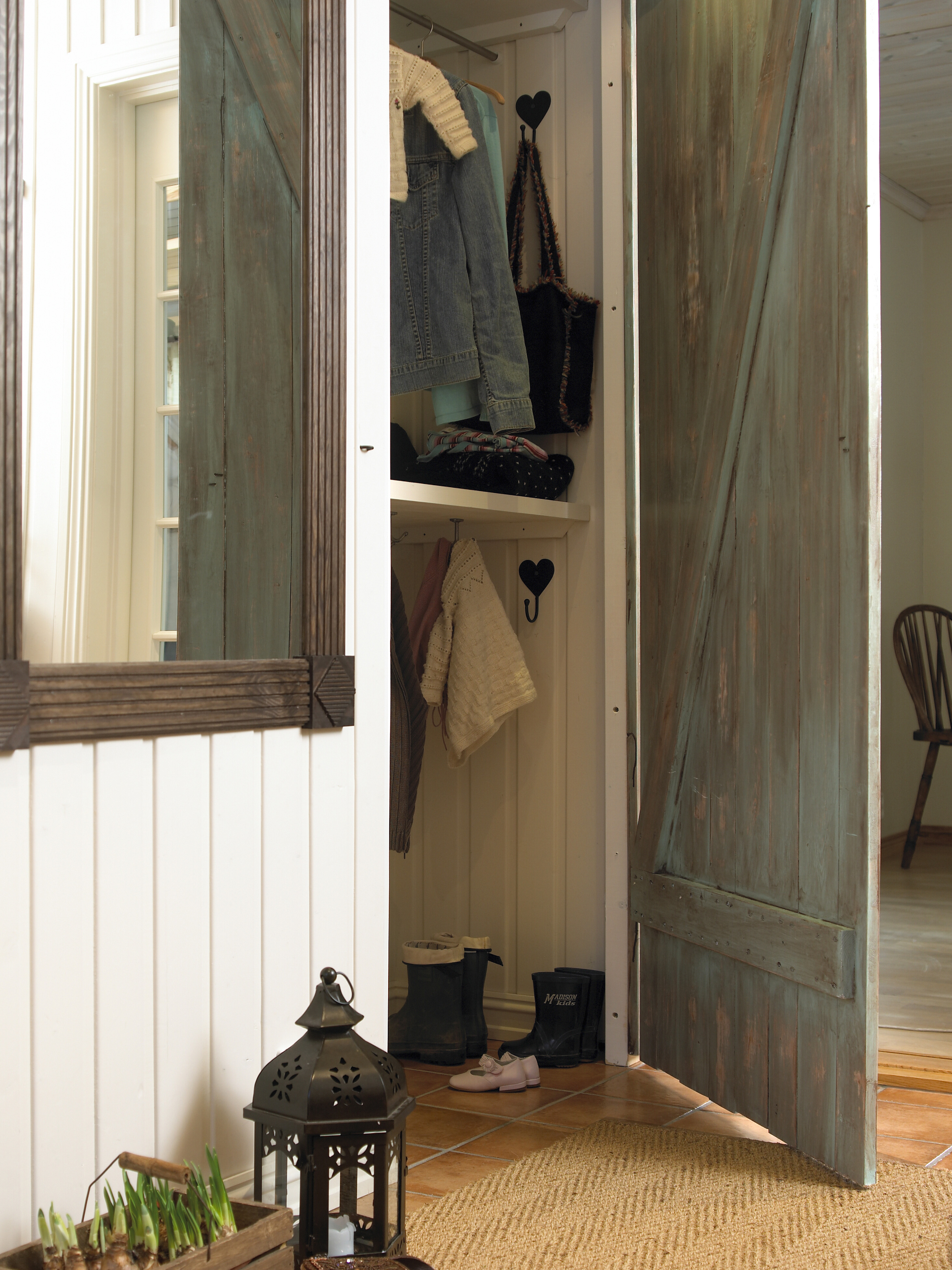 Antikk look til ny dør