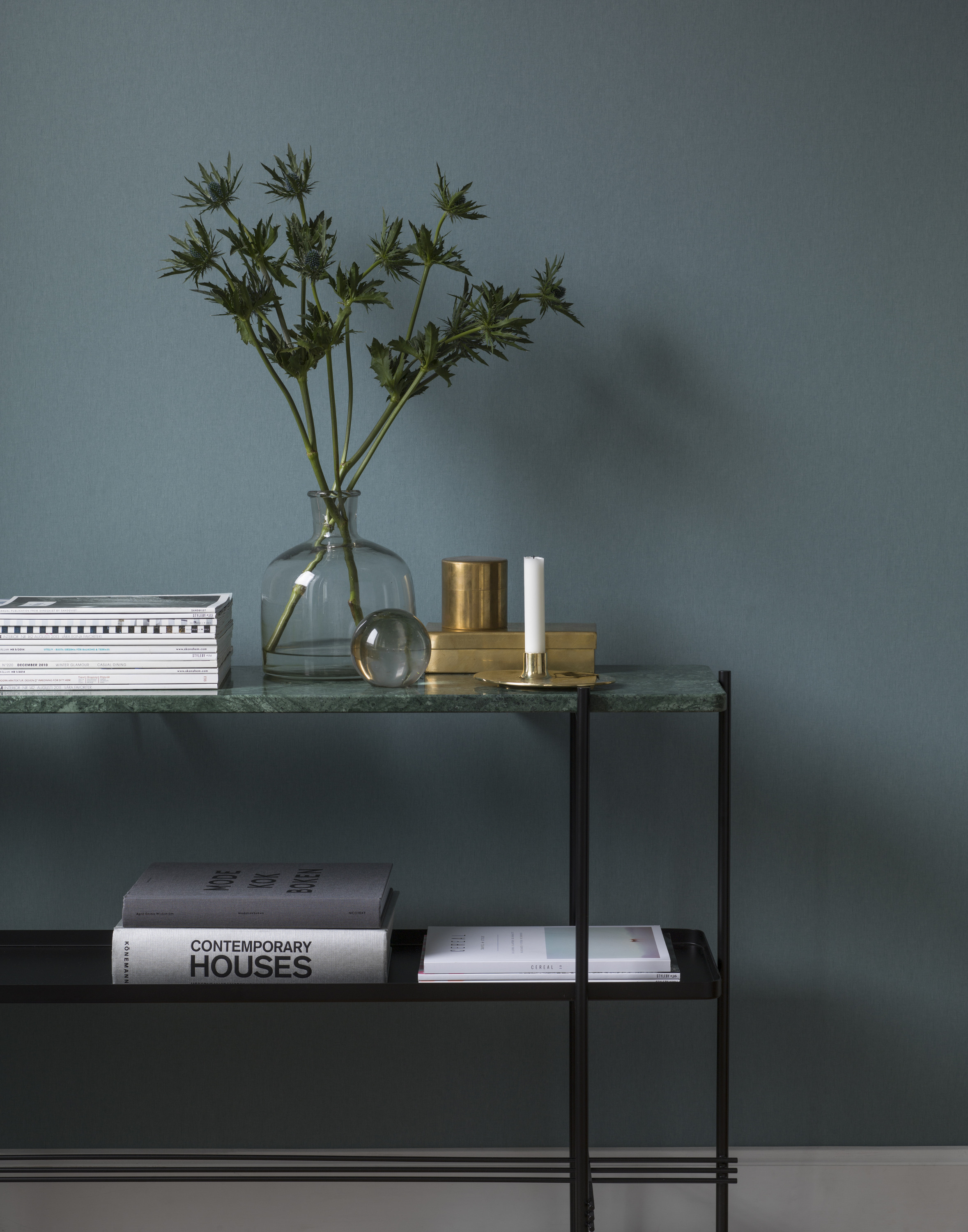 KLART: Det er ikke mye som skal til for å totalforvandle et rom og gjøre det klart for gjestene. (Foto: Borge)