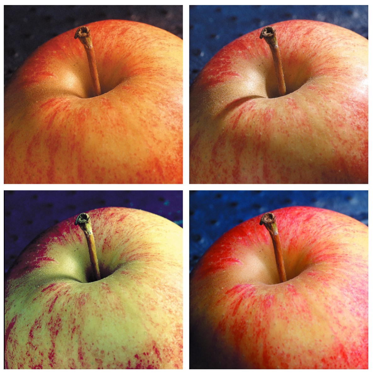 Lyset påvirker fargen