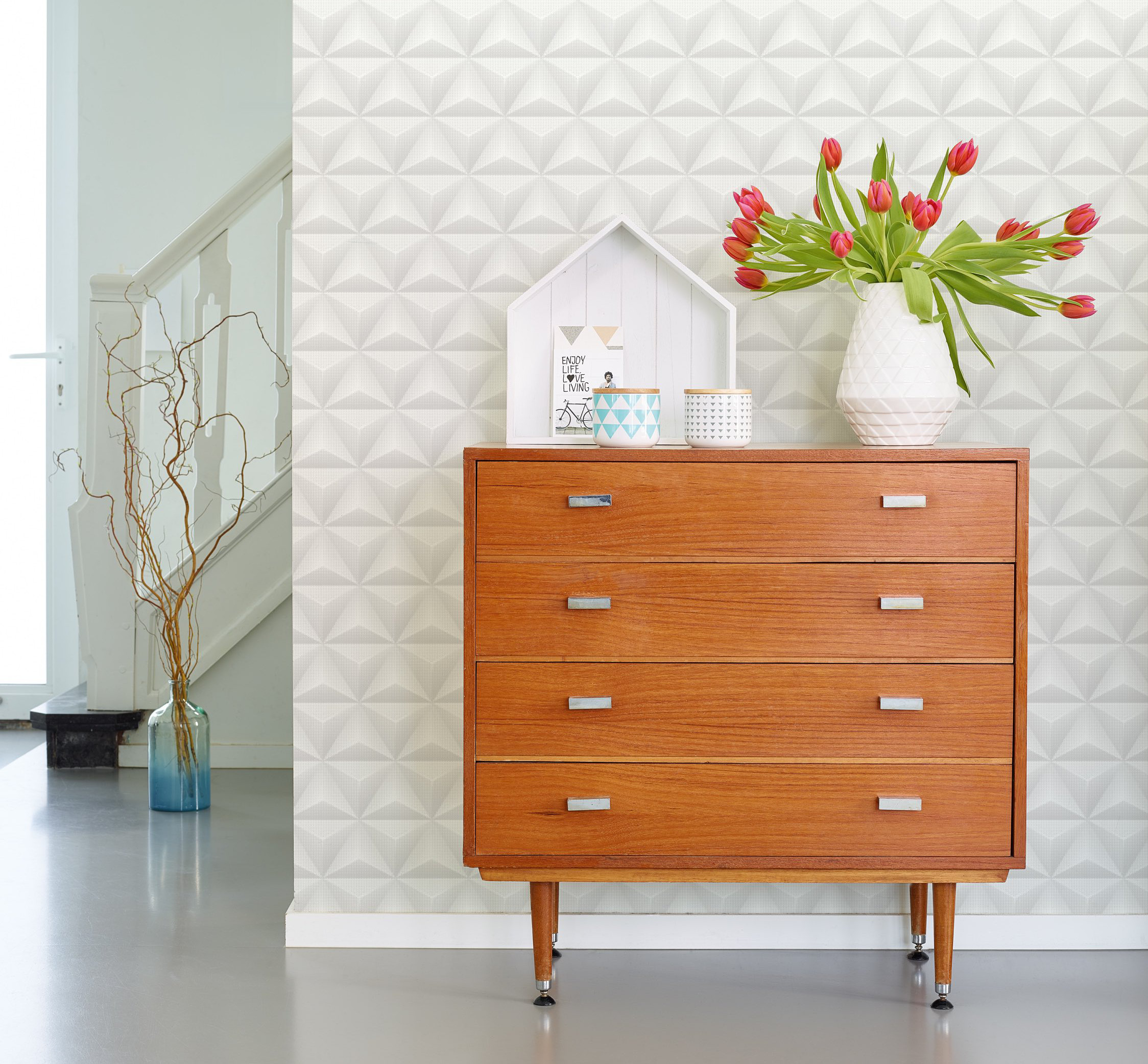 Tapet som tåler en trøkk