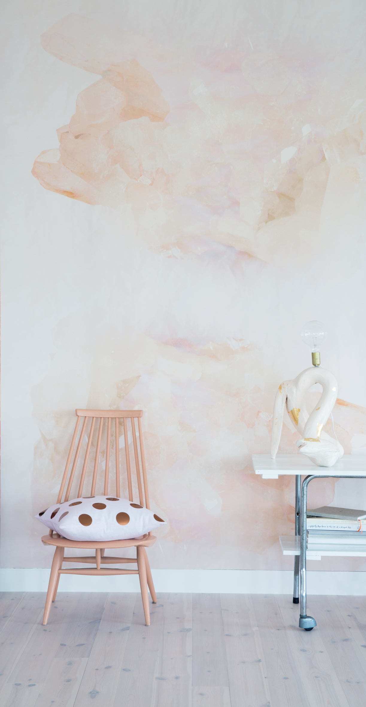 Magi viser glitrende krystaller.