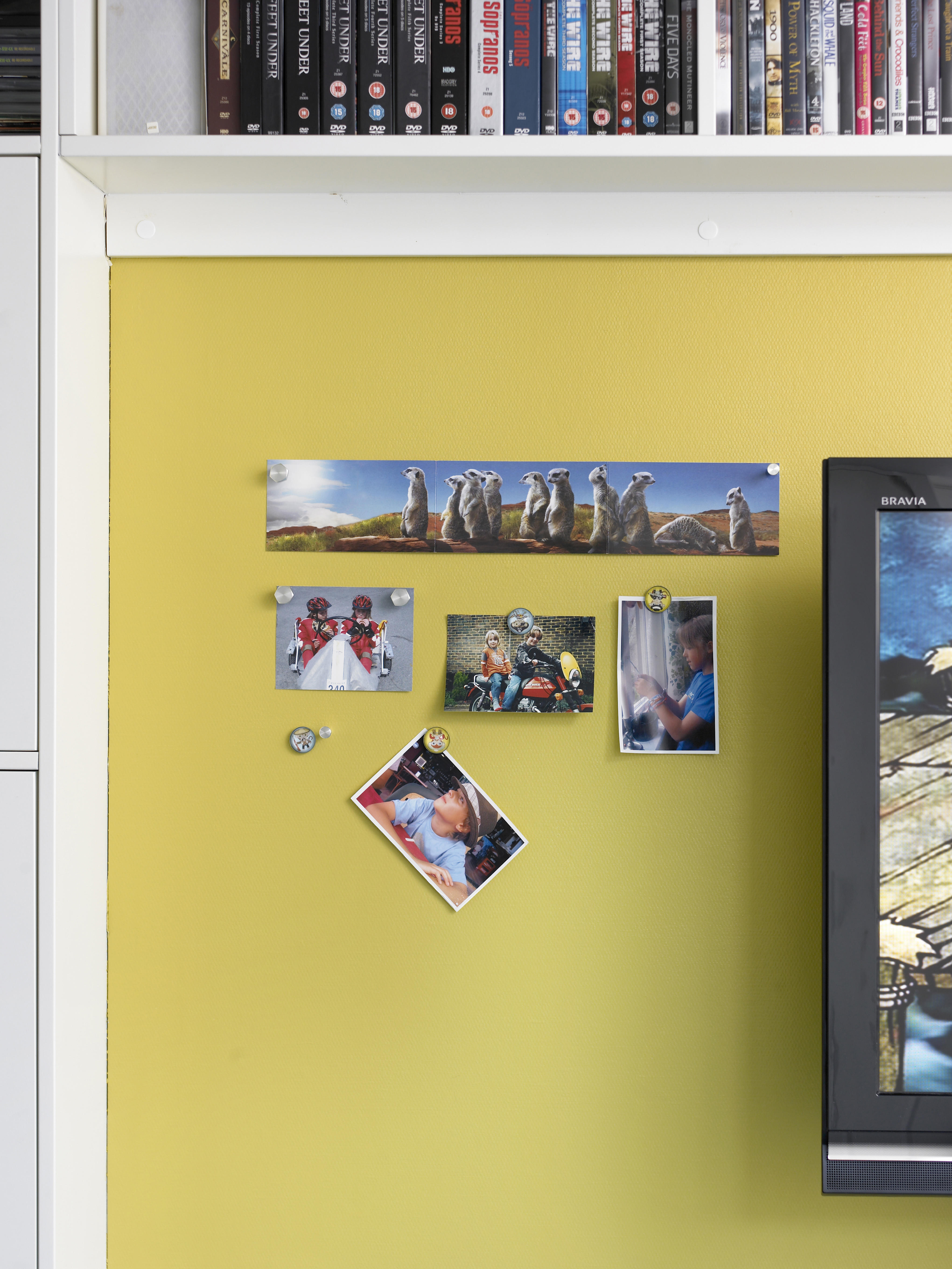 Lag en magnetisk vegg med tapet!