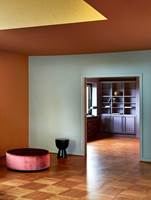 <b>ENERGI:</b> La taket være et skikkelig blikkfang og en energiboost på soverommet! Farger fra Pure & Original.