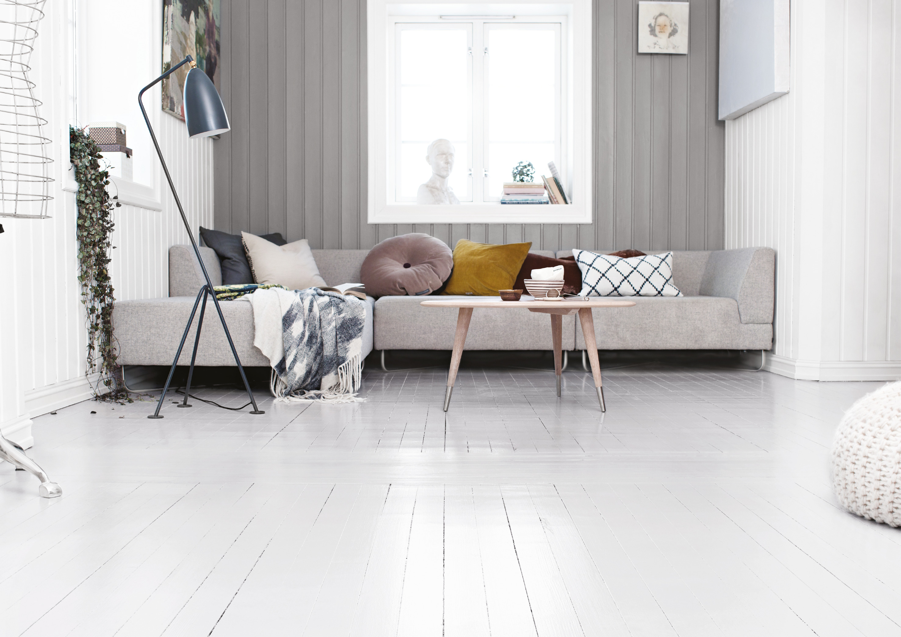 Triksene for å lykkes med gulvmalingen