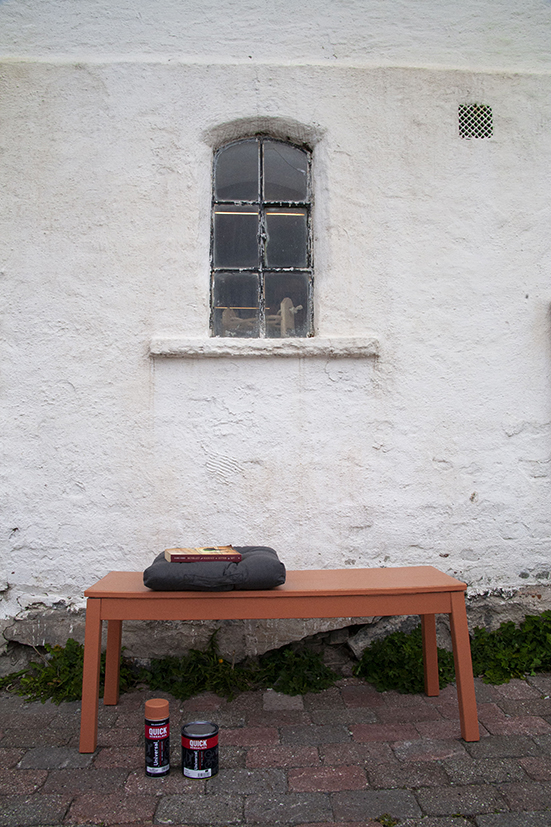 En fresh utebenk som tåler alt slags vær.