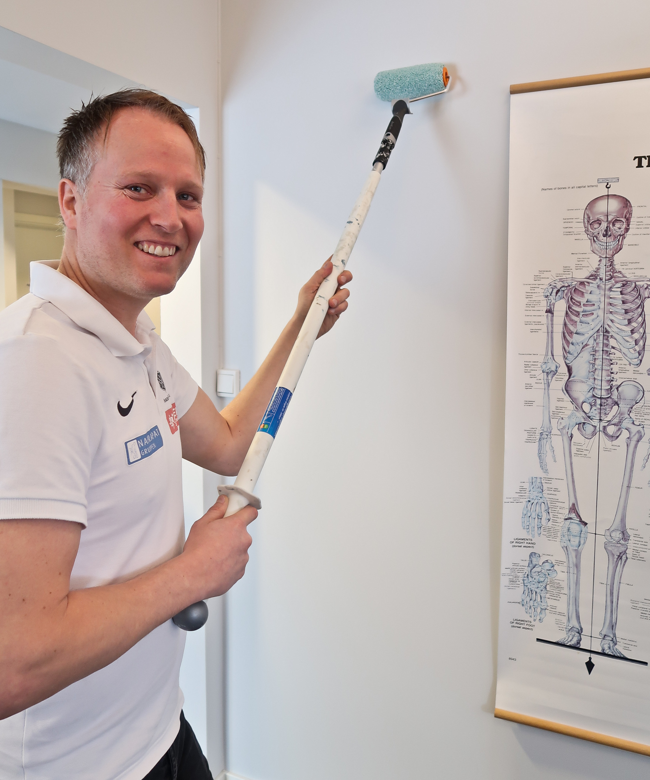 Arbeidsstilling maler