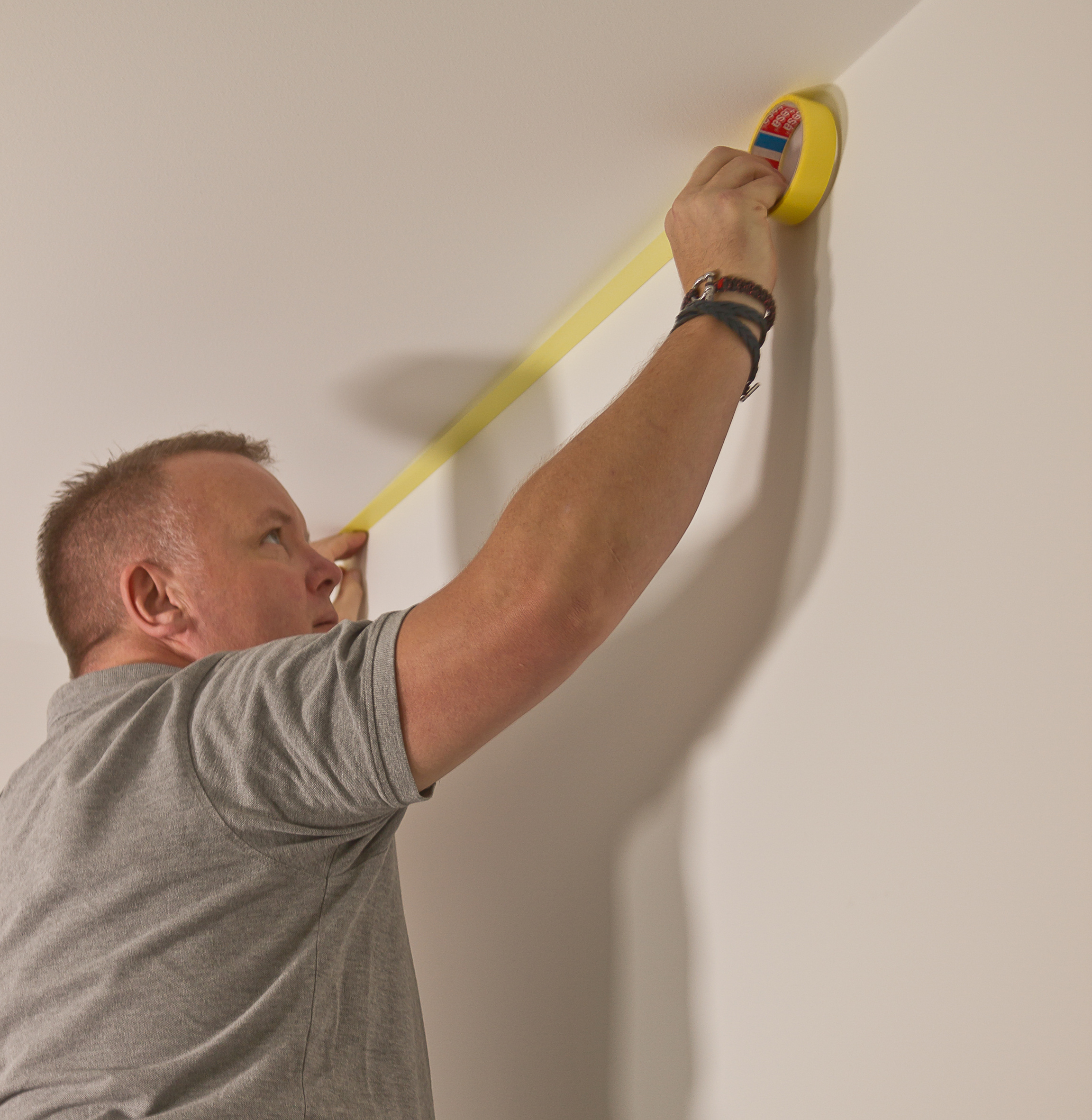 Maskeringstape i taket