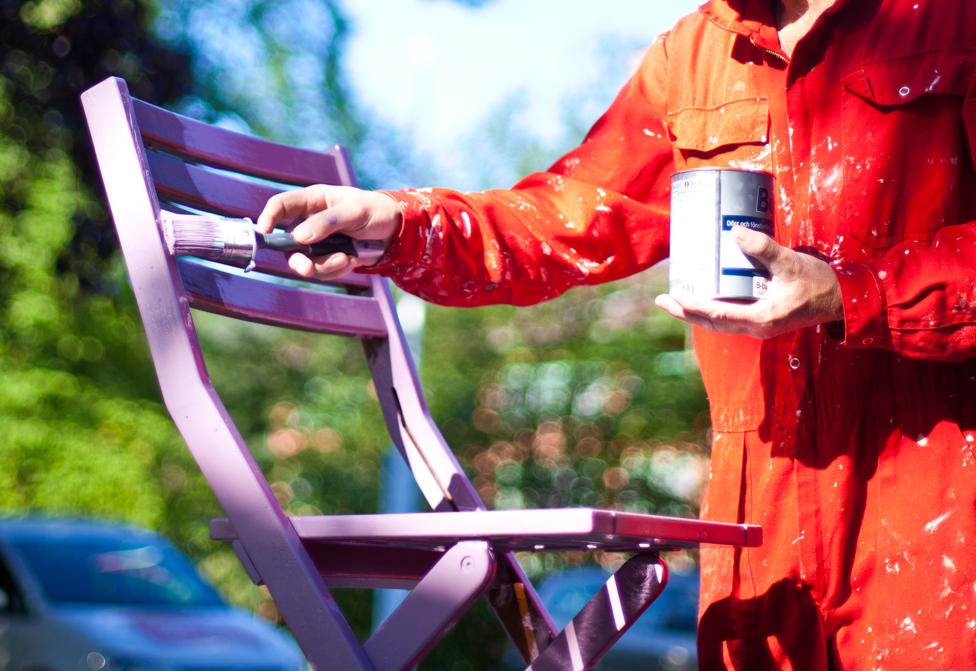 Male hagemøbler - slik gjør du det