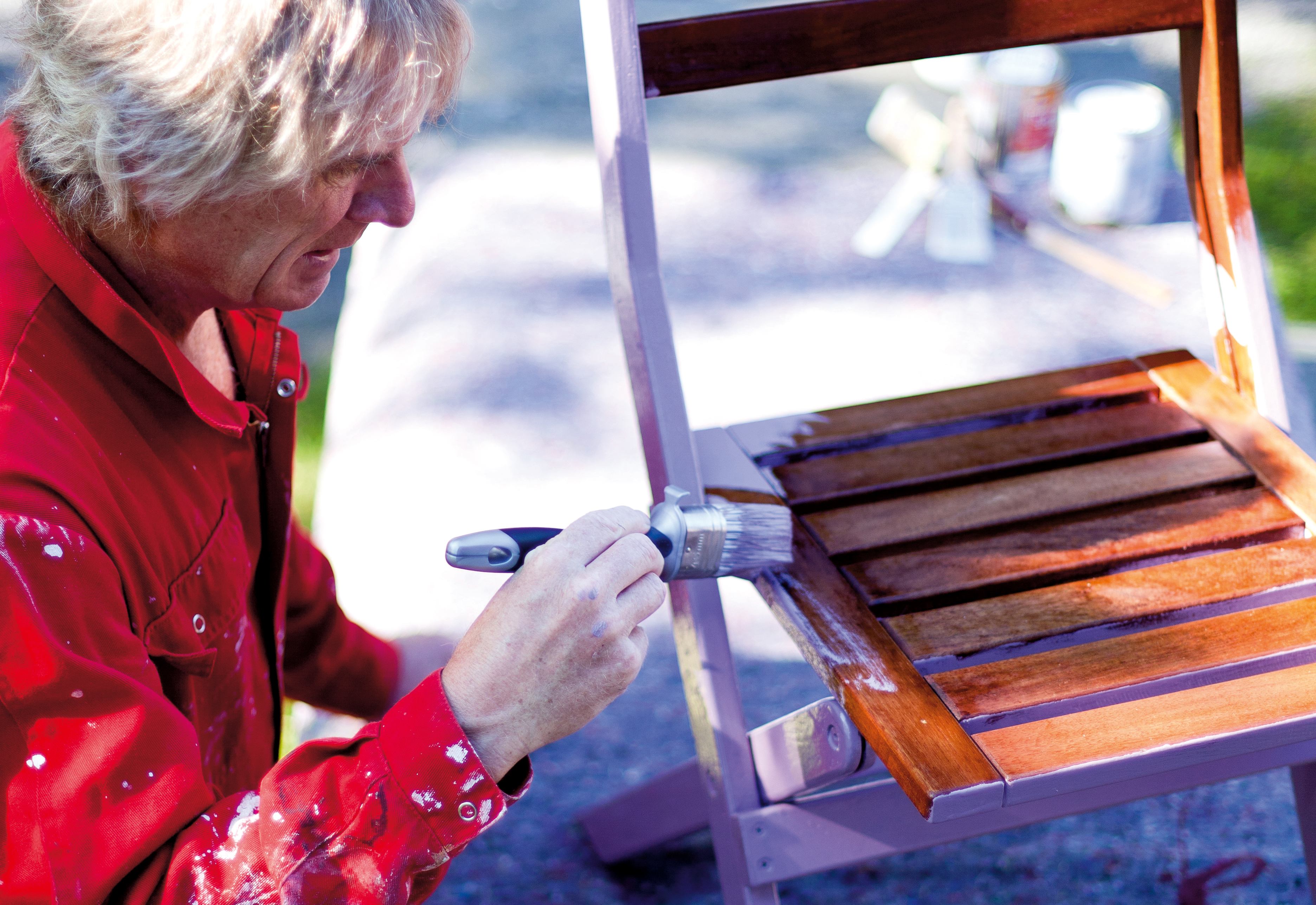 Male hagemøbler - slik gjør du det