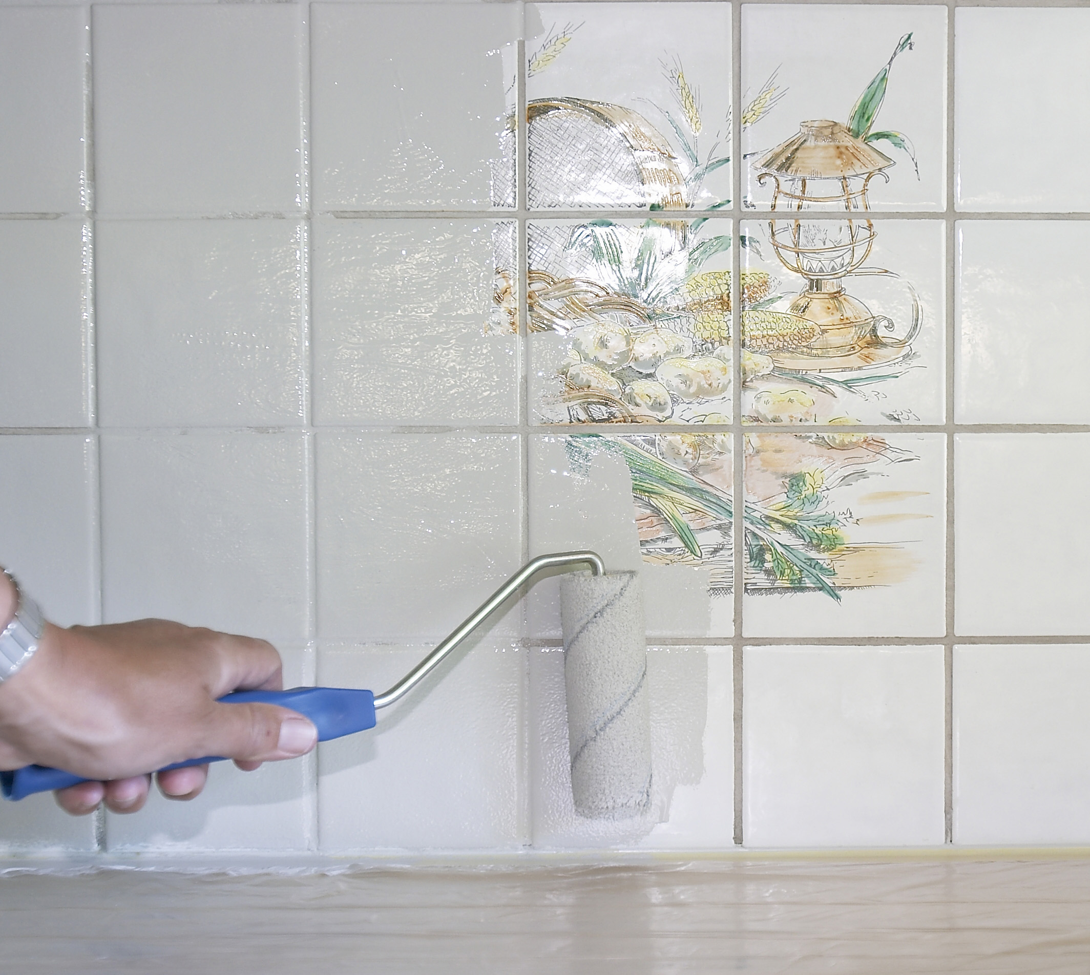 Hvordan male fliser?