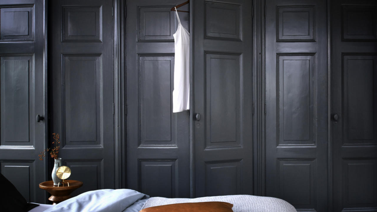 Slik maler du garderobeskapet