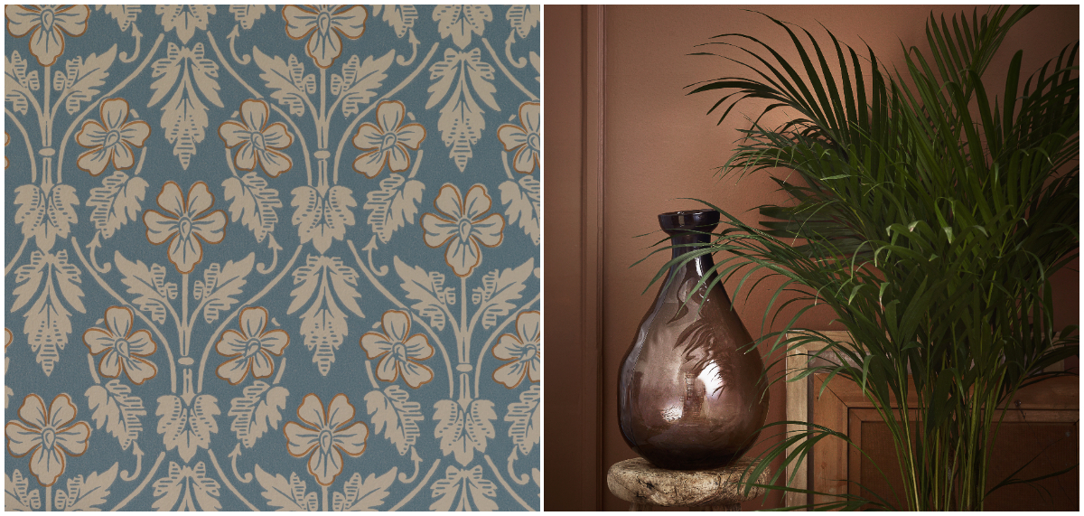 Hent fargen i tapetet