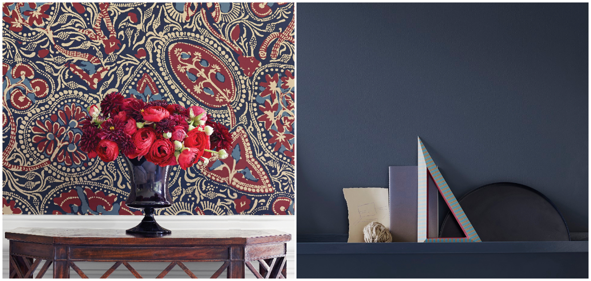 Lunt med tapet og maling