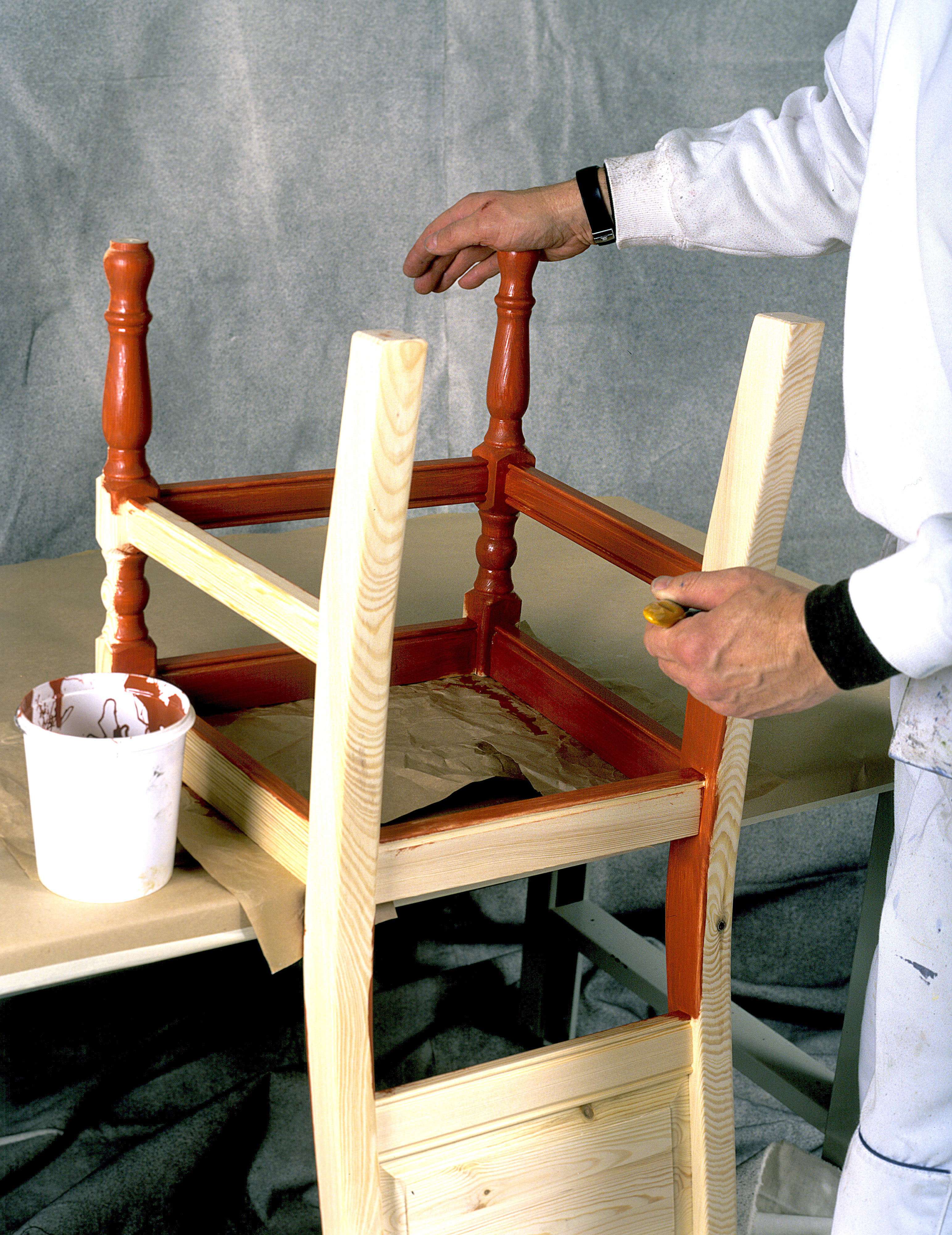 Mal en vakker hyttestol!