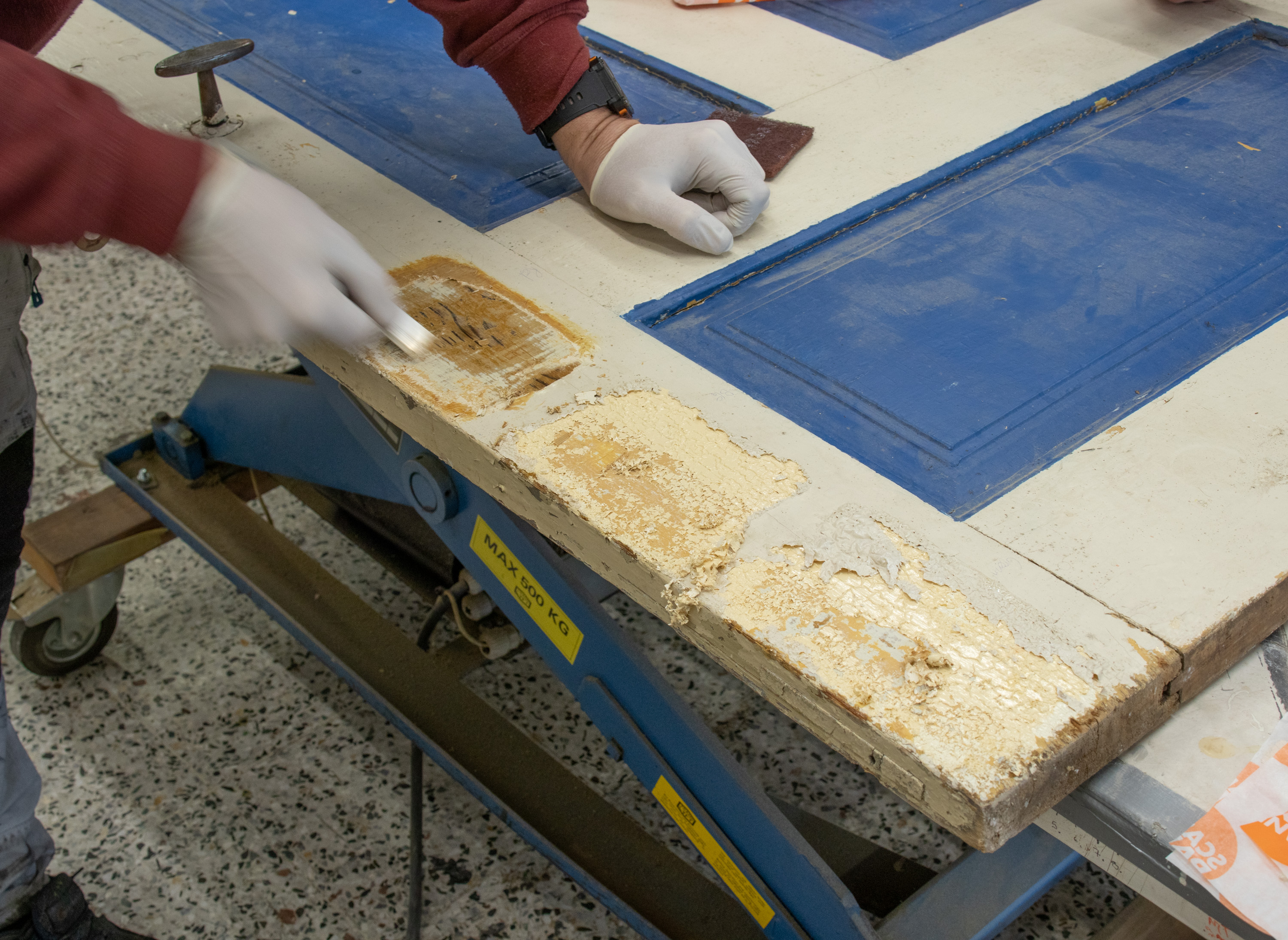 Fjern gammel maling effektivt