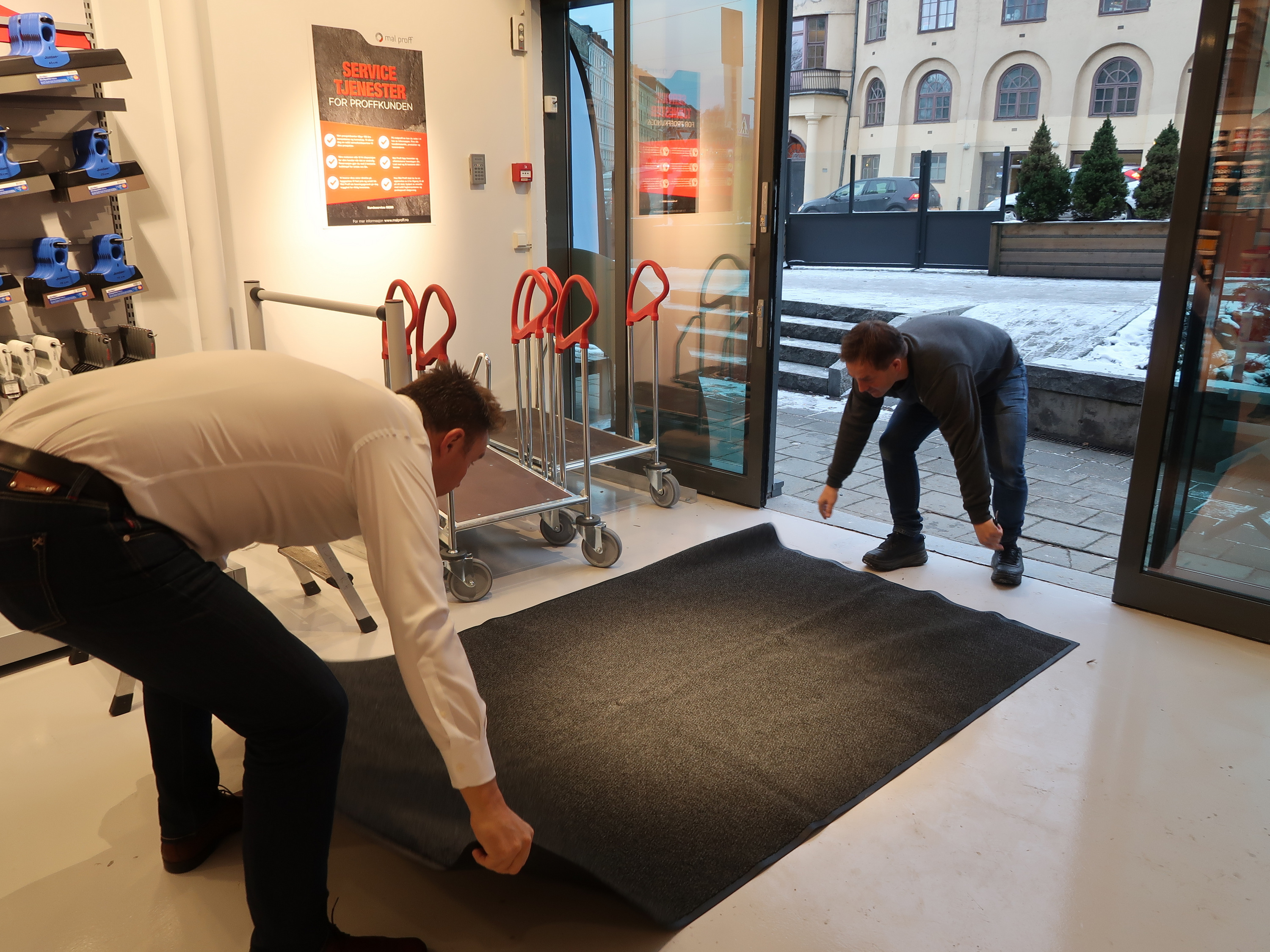 Åpning av ny butikk