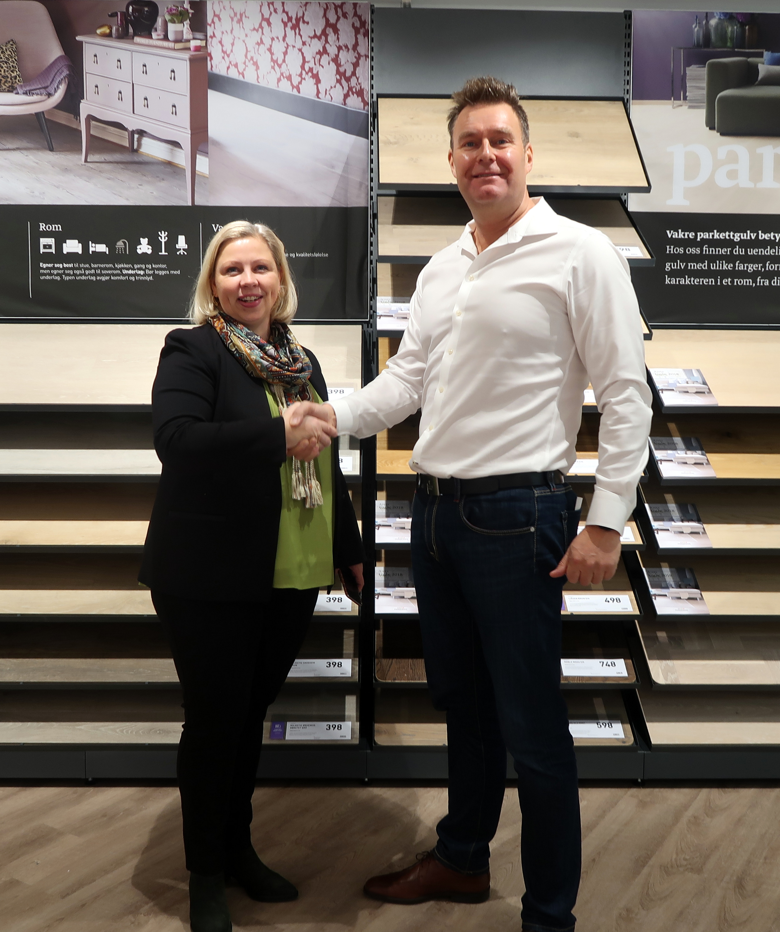 Terje Langmo og Stine Solheim 