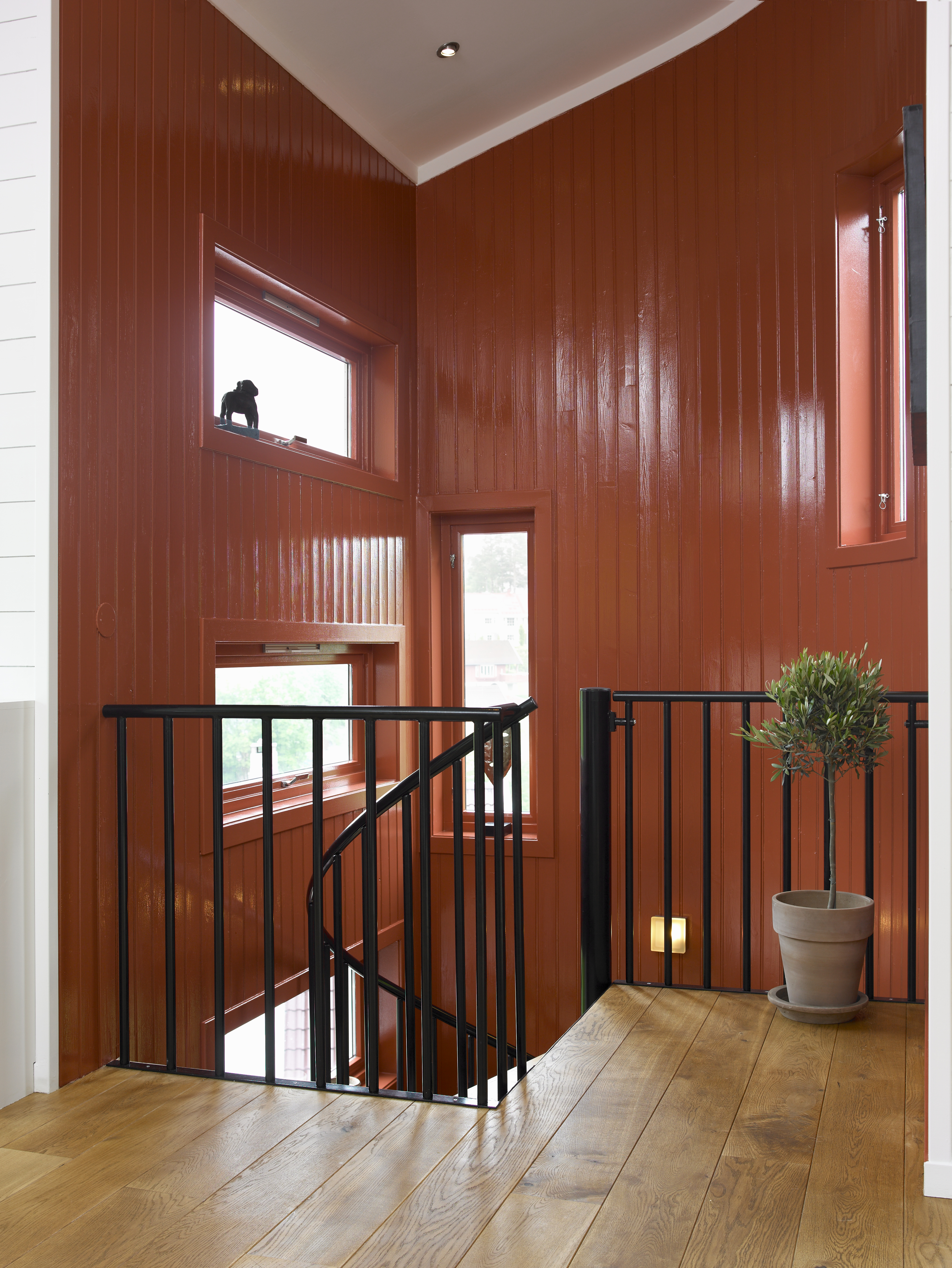 Varm velkomst i trappegangen