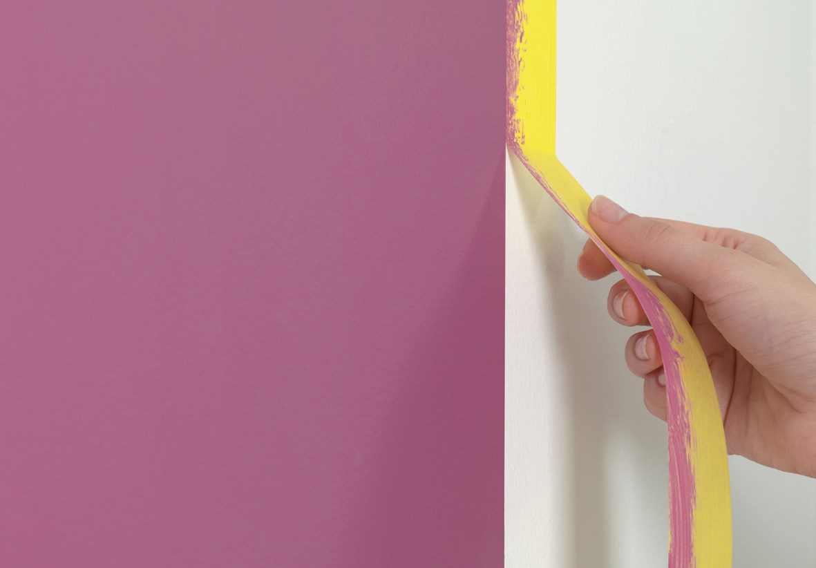 IFITV: Skarpe kanter når du maler med to farger