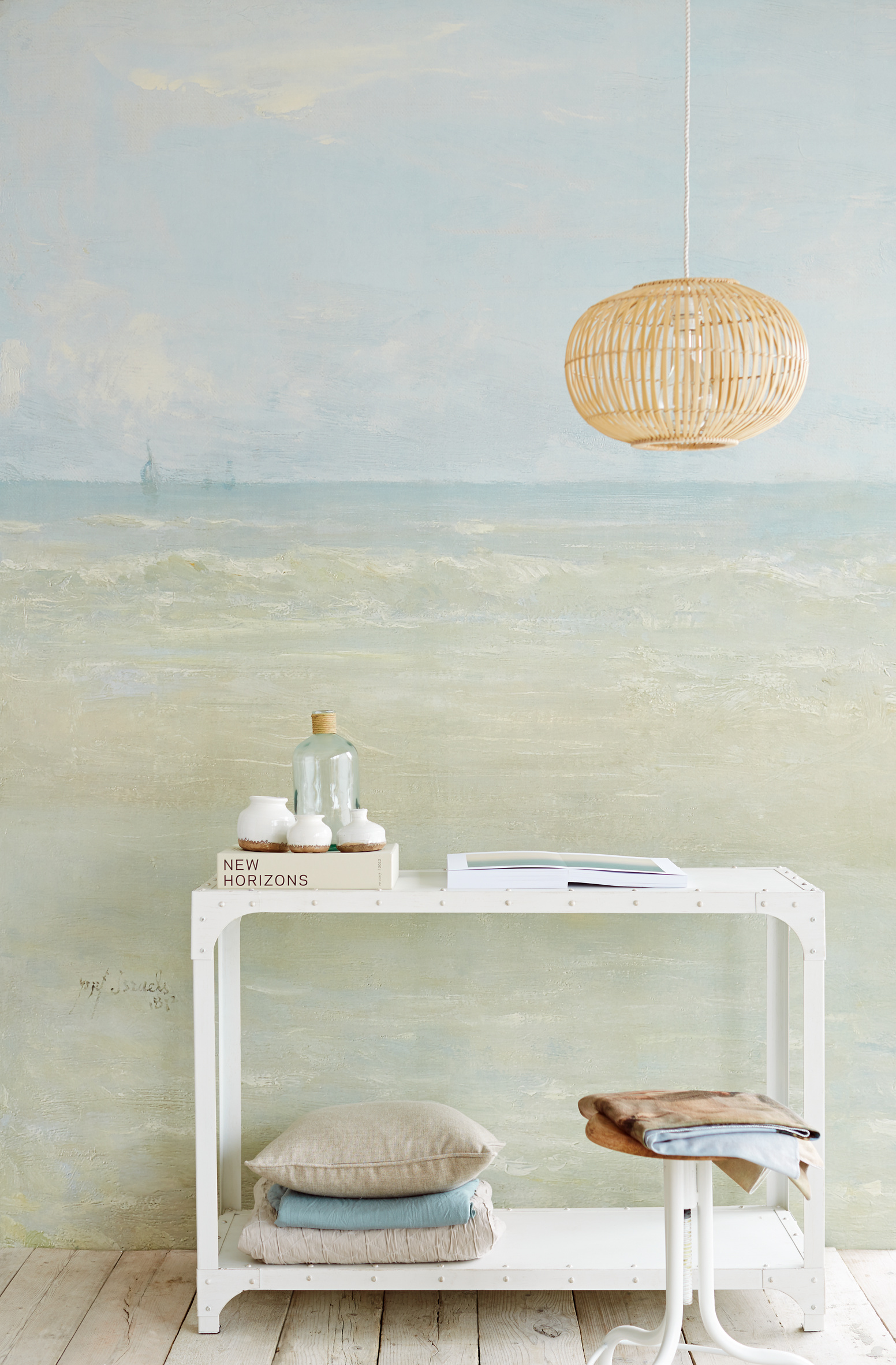 Med et naturmotiv kan du flytte veggene langt til havs.