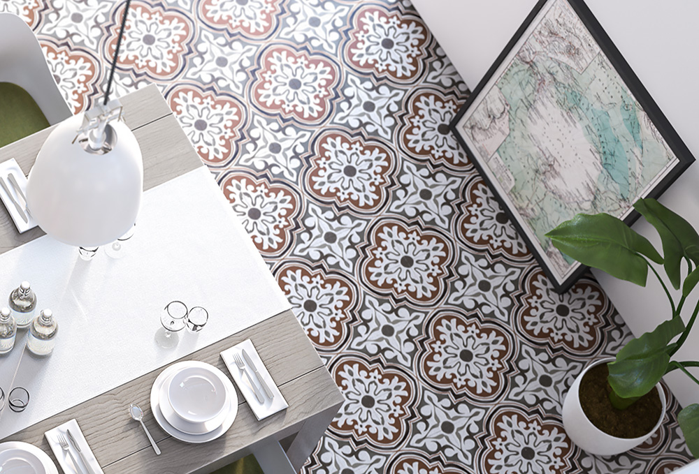 Med gulvet i sentrum