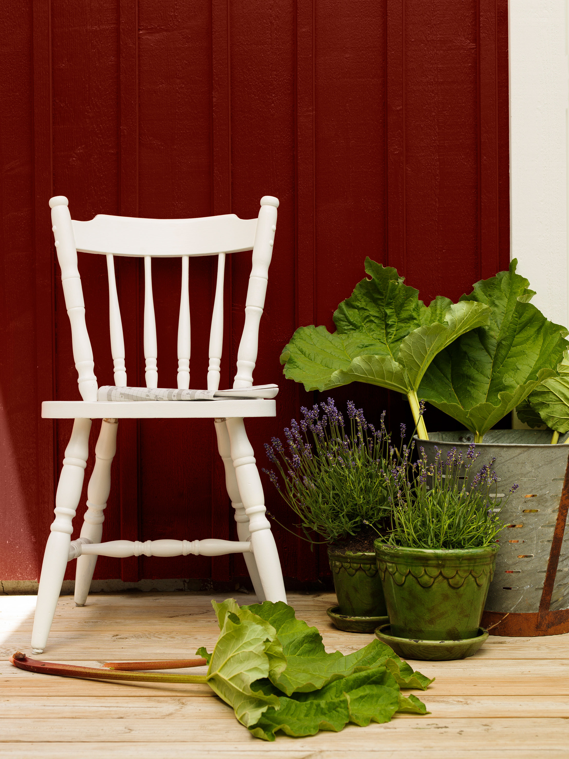 Matt maling har god bestandighet p&aring; b&aring;de farge og glans.