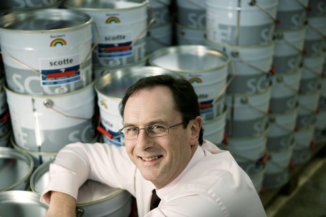 Rune Ludvigsen, salgsjef forbruker i Beckers.