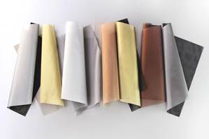 Temperaturregulerende gardiner produseres nå med baksider av en rekke ulike metaller.