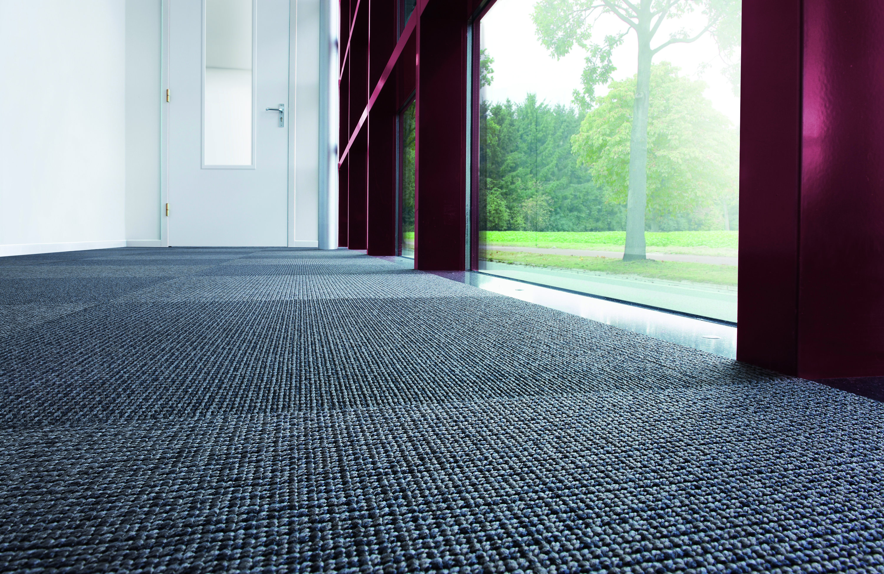 Teppefliser i sjakkmønster