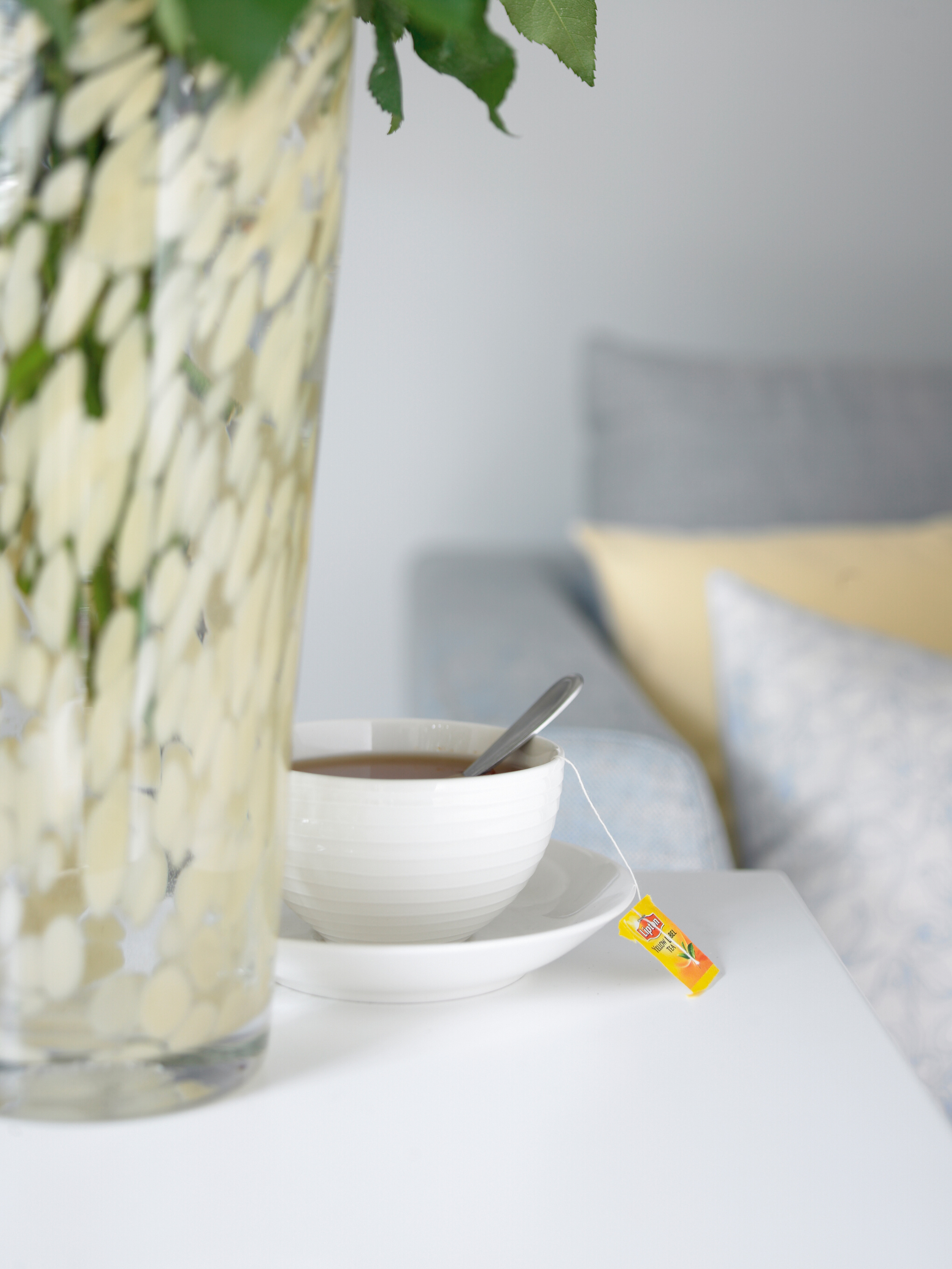 Hvitt er fellesnevneren som binder alle elementene sammen.