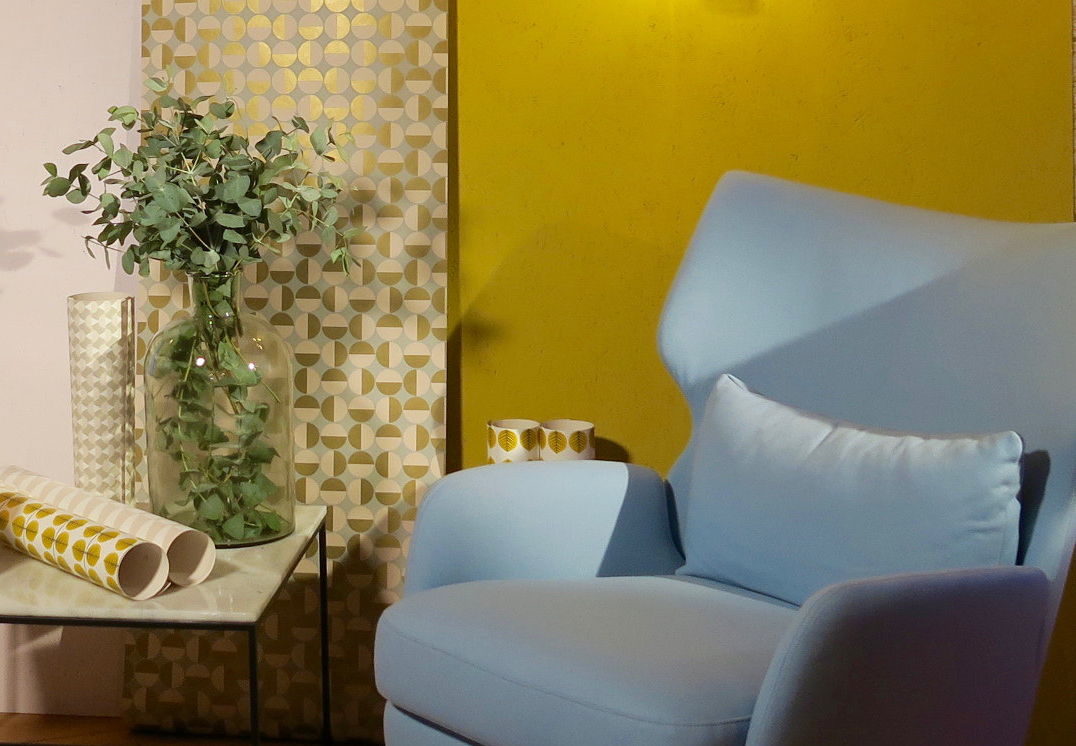 Konseptansvarlig Frank Ove Lund hos Bohus er glad for samarbeidet med Borge og Nordsjö. – Det blir lettere for folk å velge tapet, møbler og maling som passer sammen, sier han. 