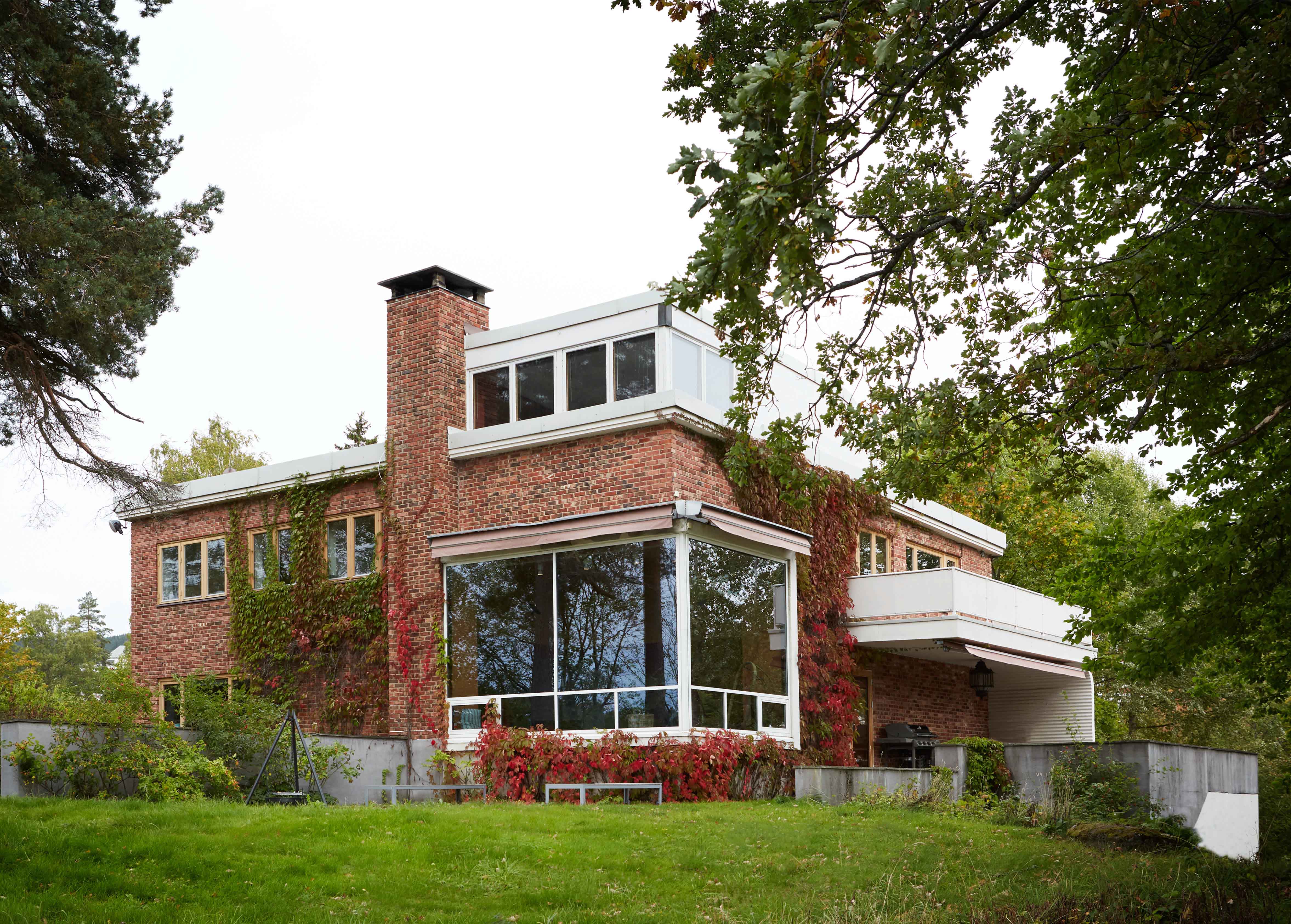 Villa fargesatt med Pure & Original