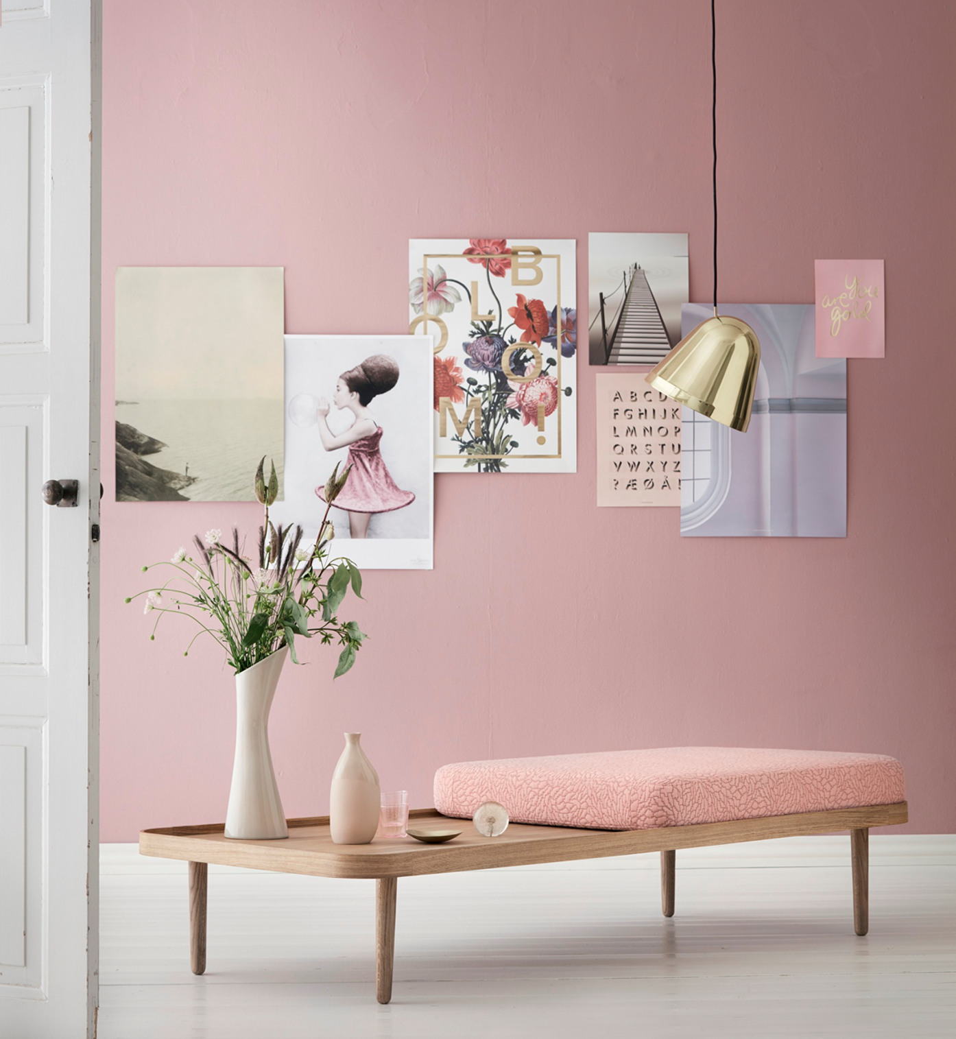 Lys monokrom fargesetting