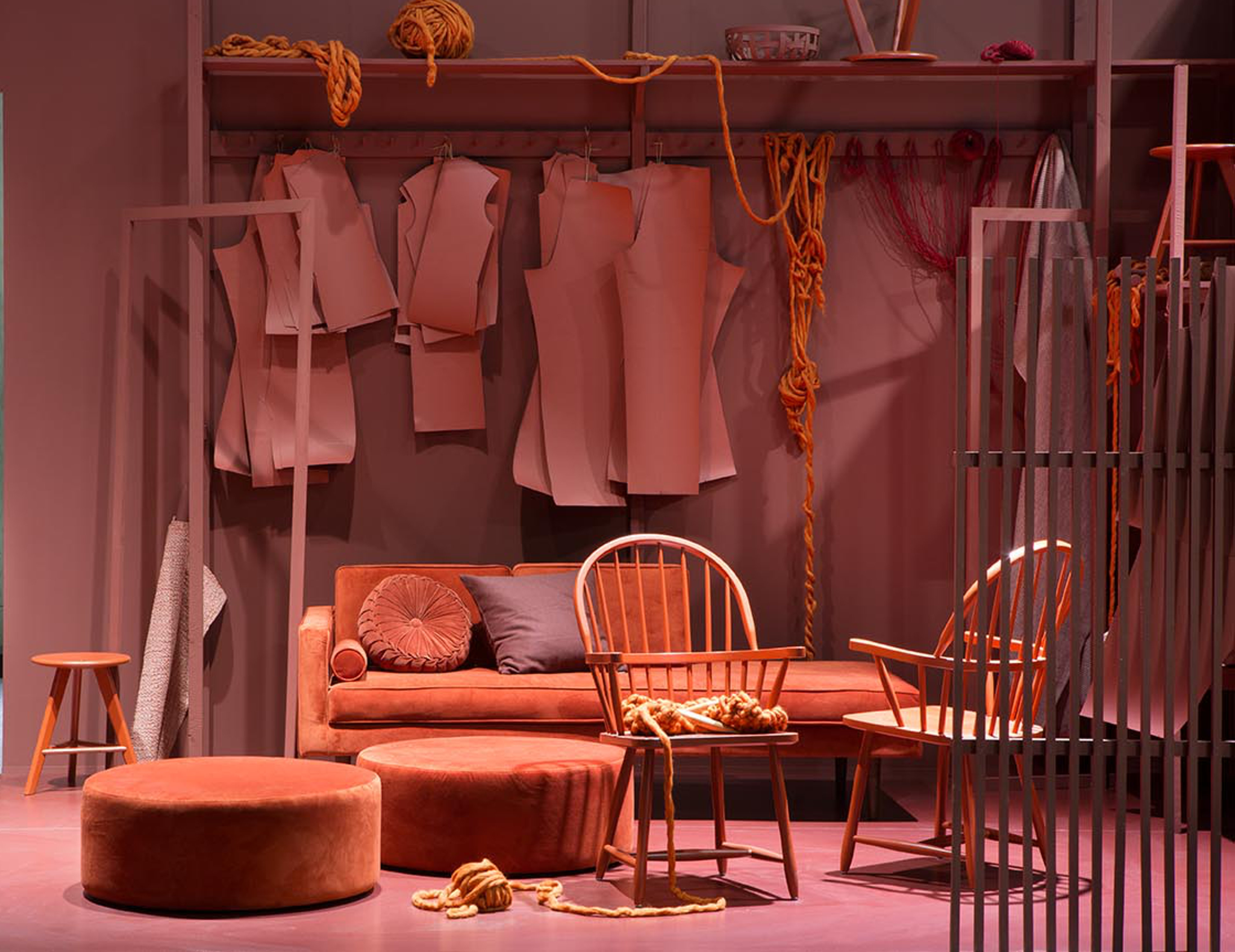 Monokrom fargesetting tar utgangspunkt i én farge