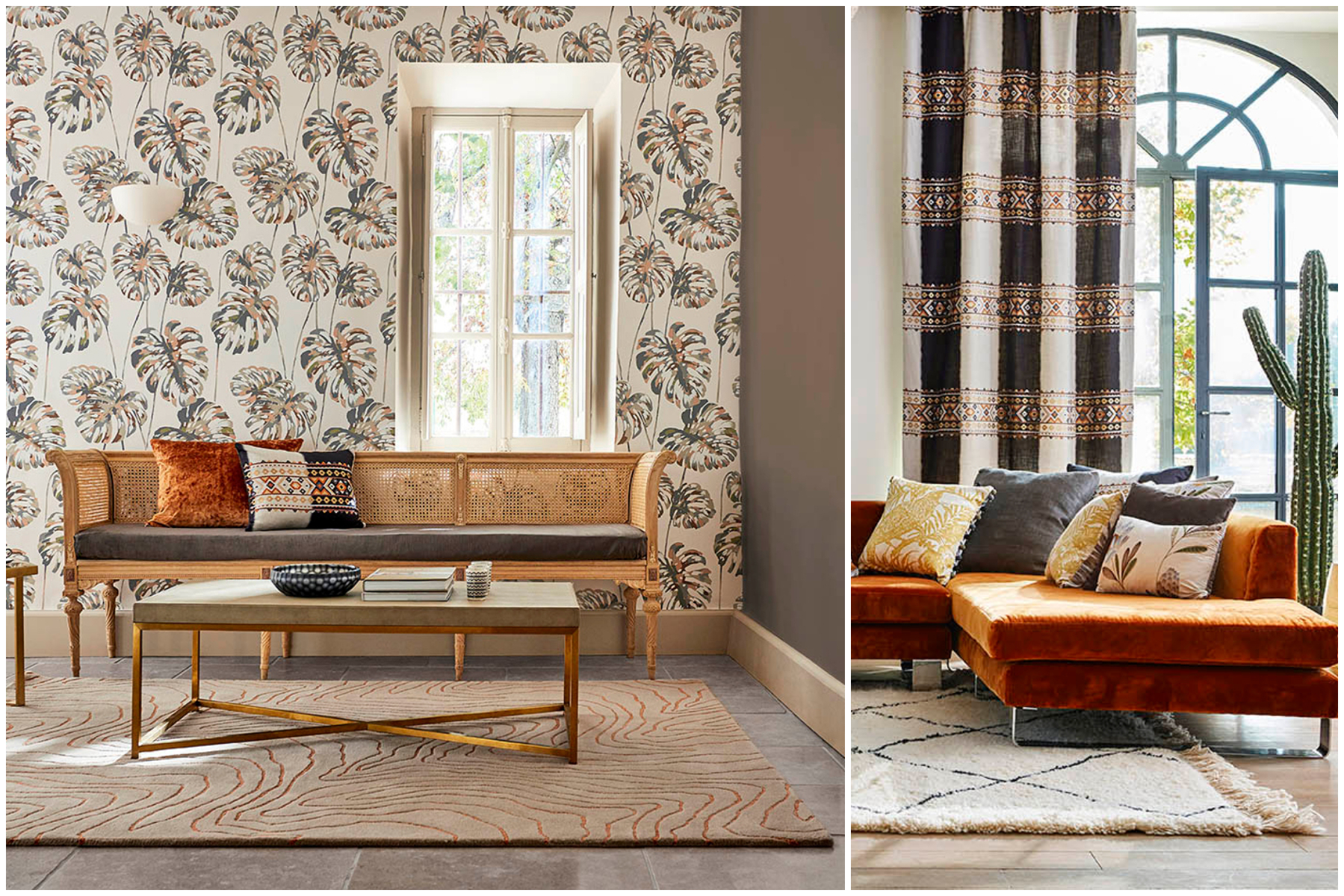 Ulike mønster fra samme kolleksjon